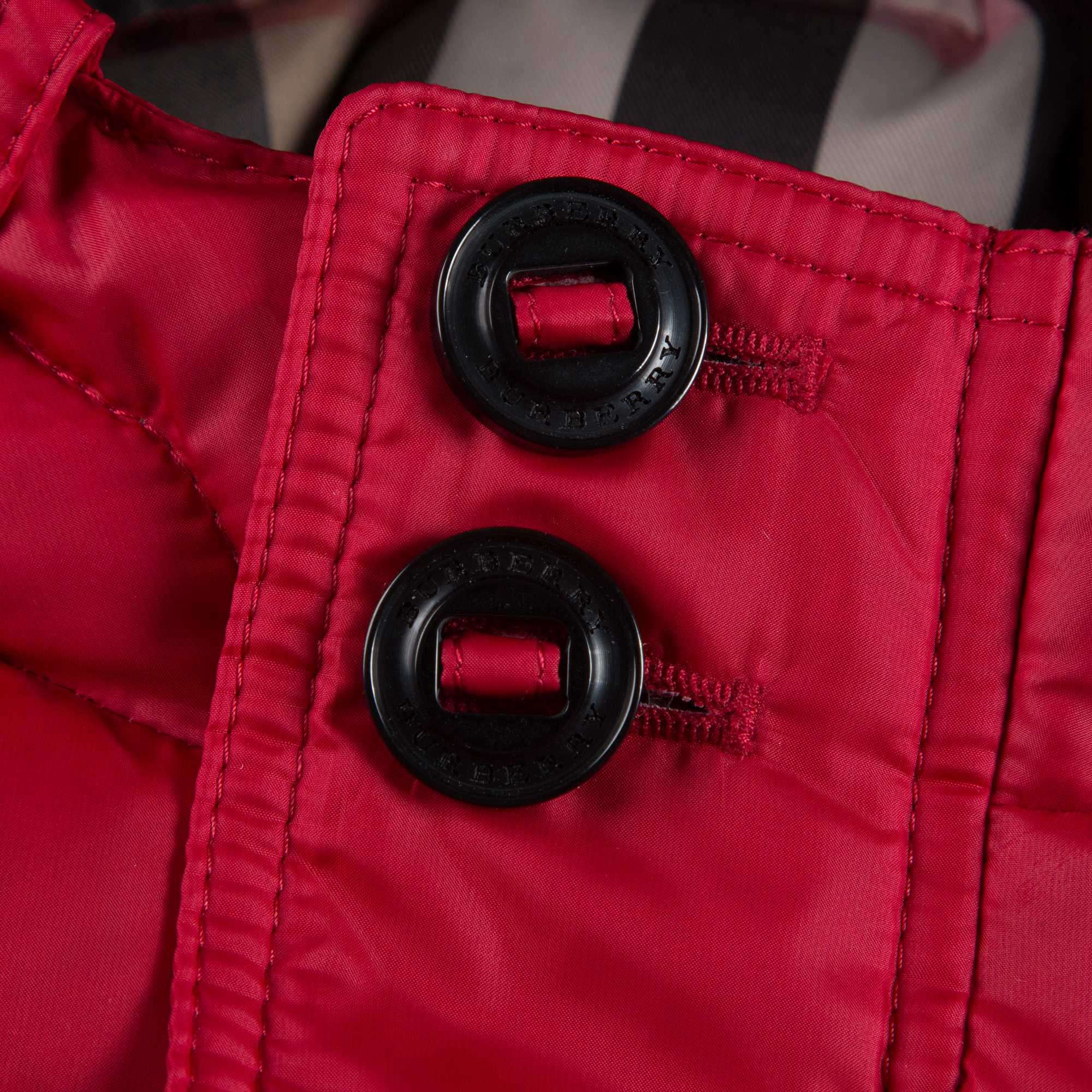 Baby Boys Red Down Padded Coat