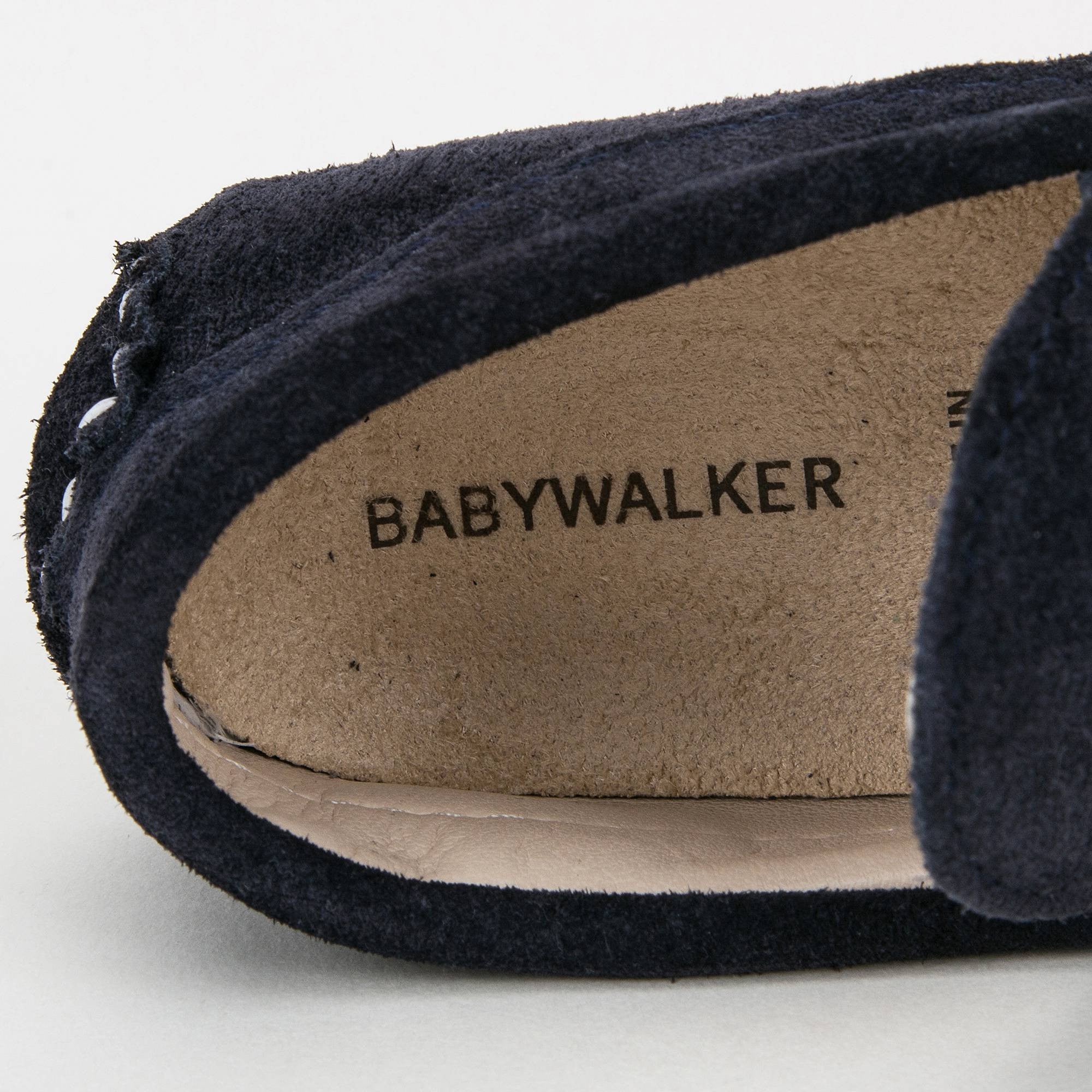 Boys & Girls Navy Blue Suede Leather Tasselled Loafers