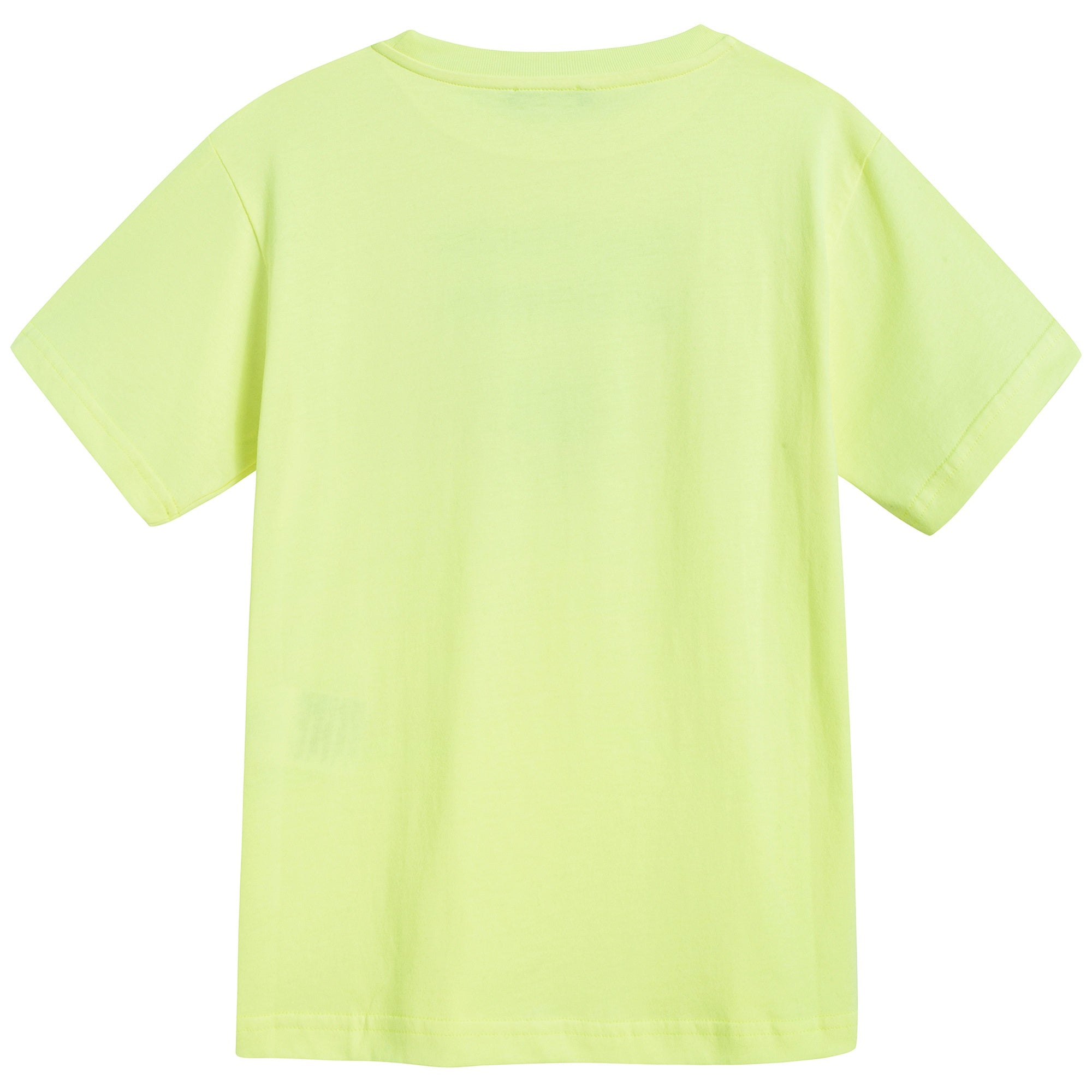 Boys Yellow Cotton T-shirt