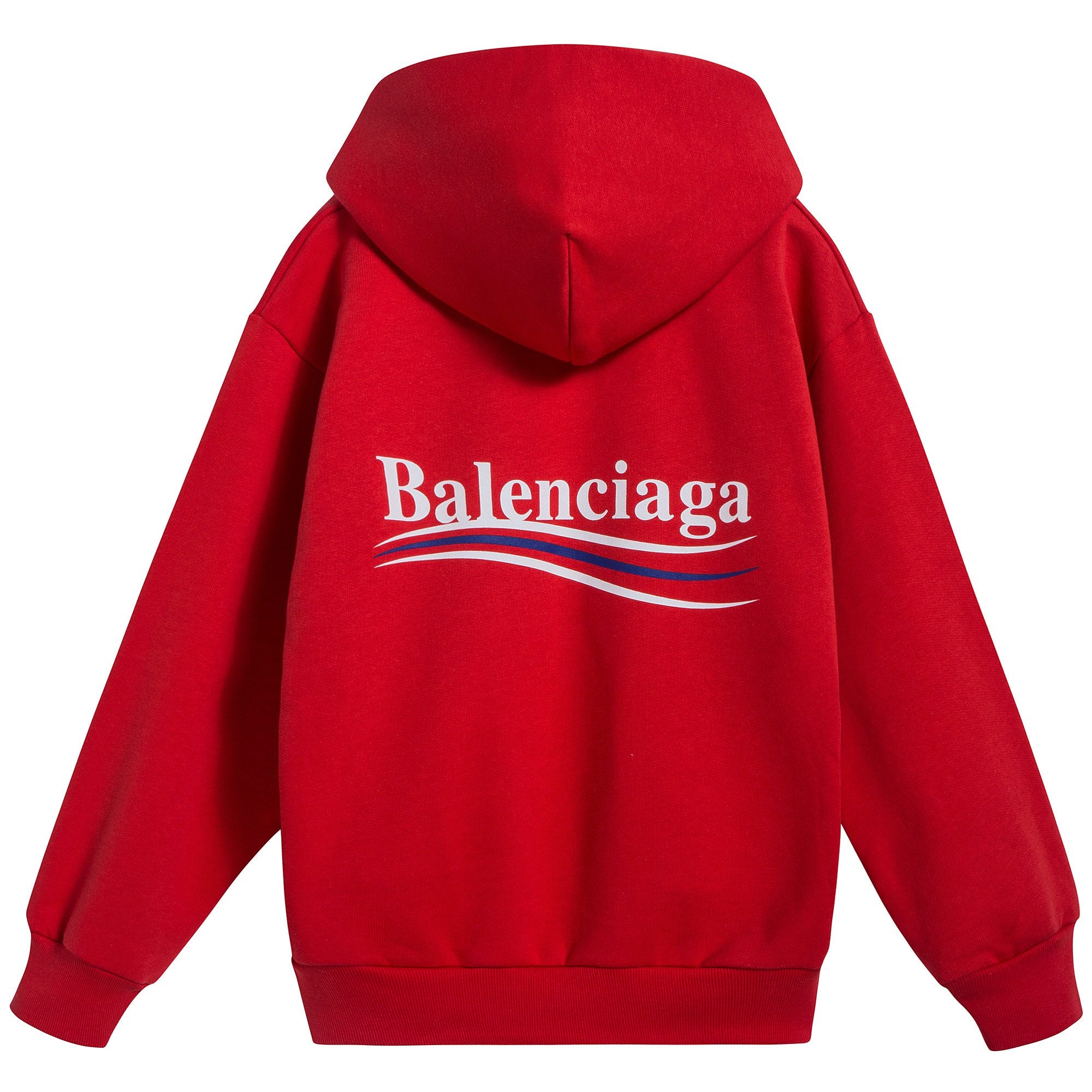 Boys & Girls Red Logo Cotton Sweatshirt