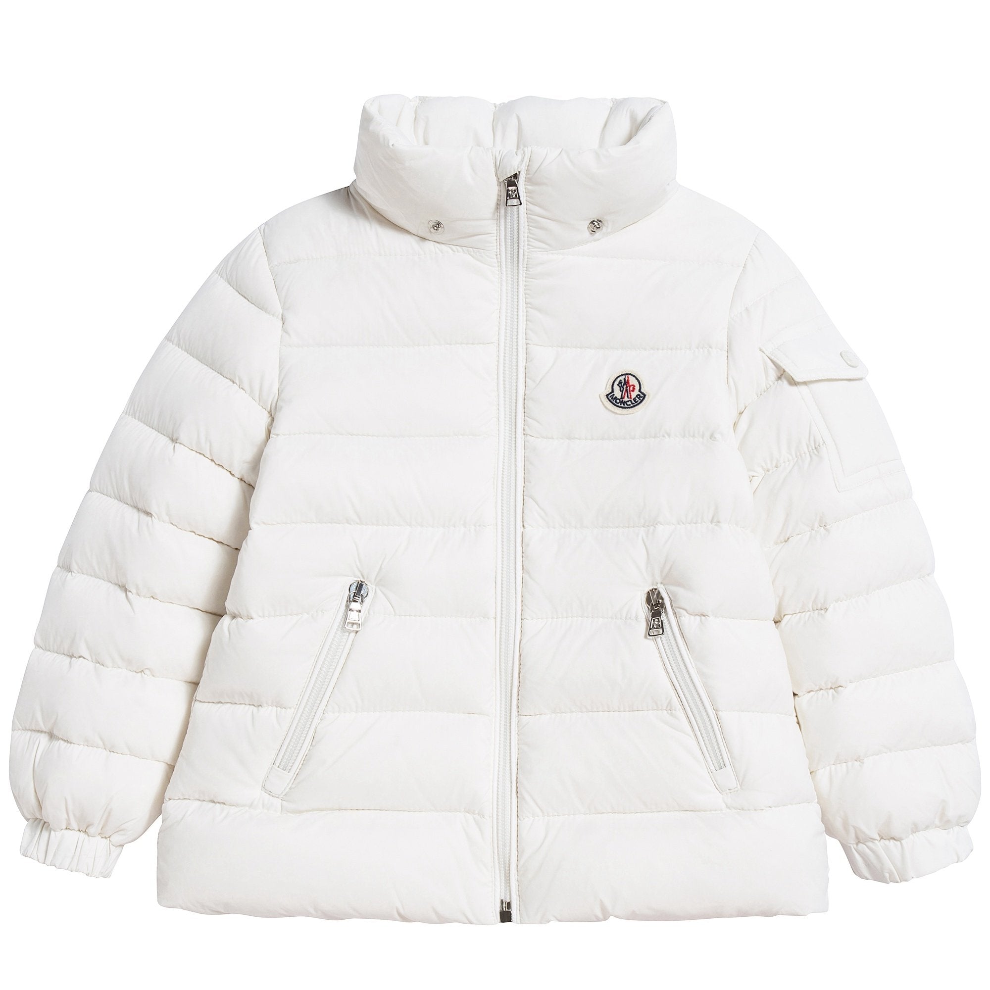 Baby Girls White "JULES" Padded Down Jacket