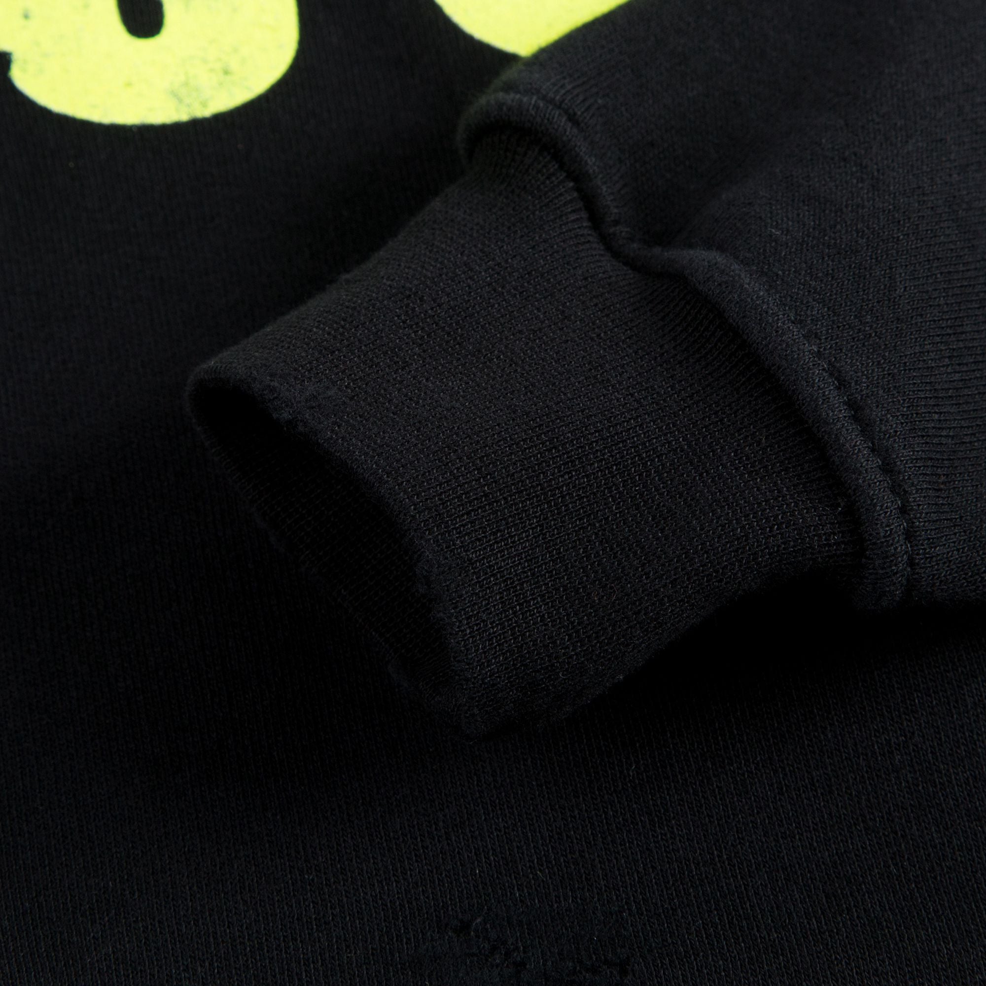 Boys Black Logo Cotton Sweatshirt