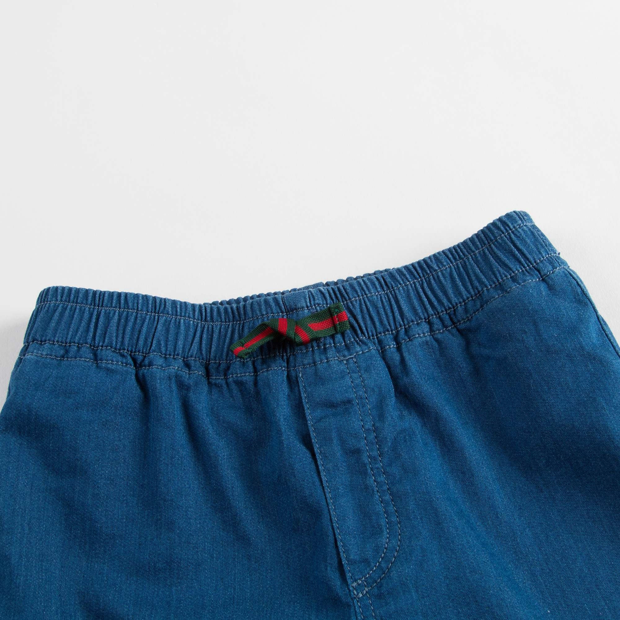 Baby Boys Blue Cotton Shorts