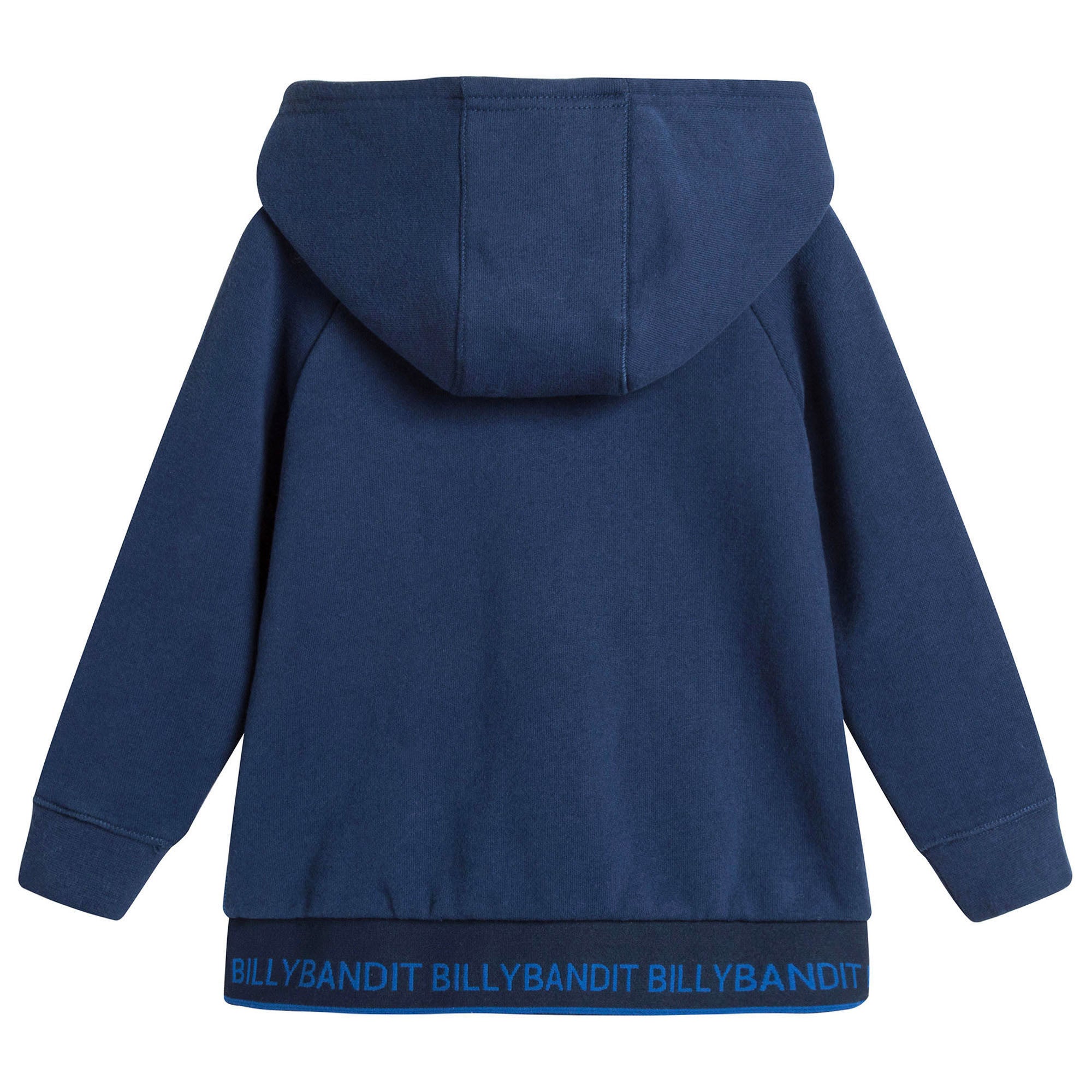 Boys Medieval Blue Hooded Cotton Tracksuit - CÉMAROSE | Children's Fashion Store - 4