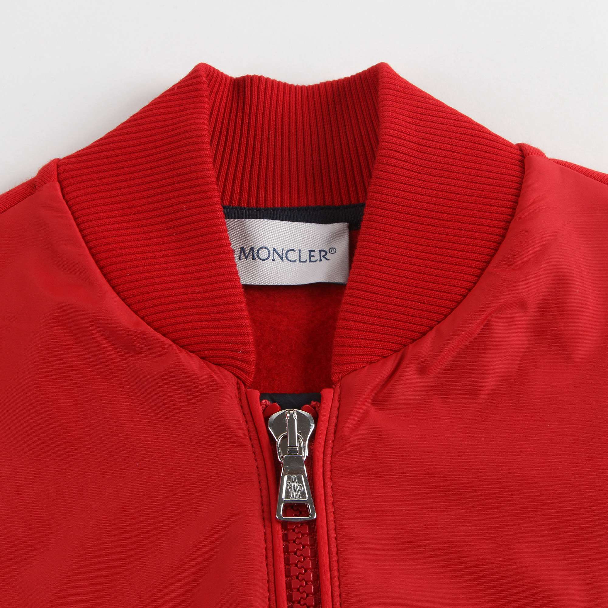 Boys Red "MAGLIA" Cotton Cardigan