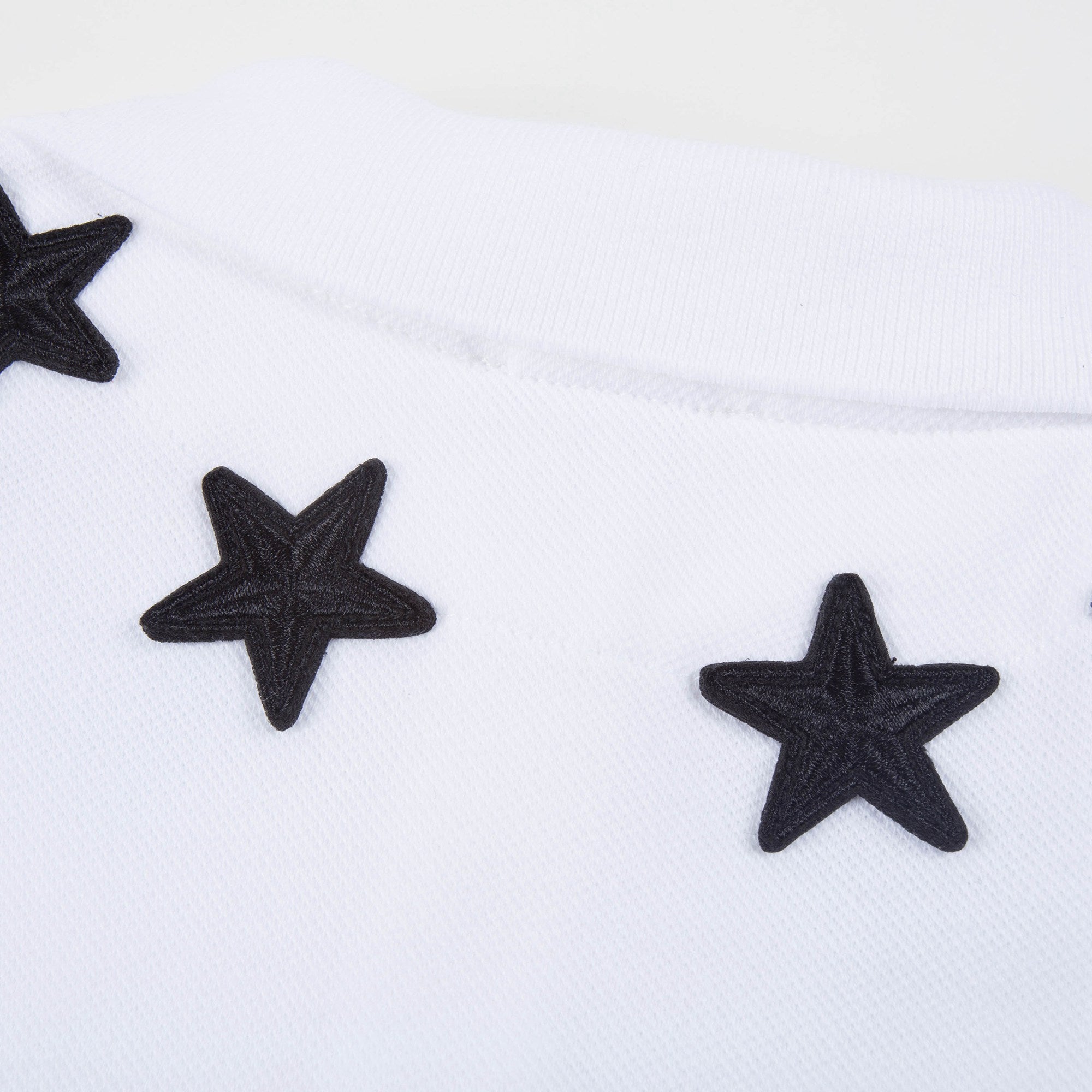 Baby Boys  White Viscose Polo Shirt