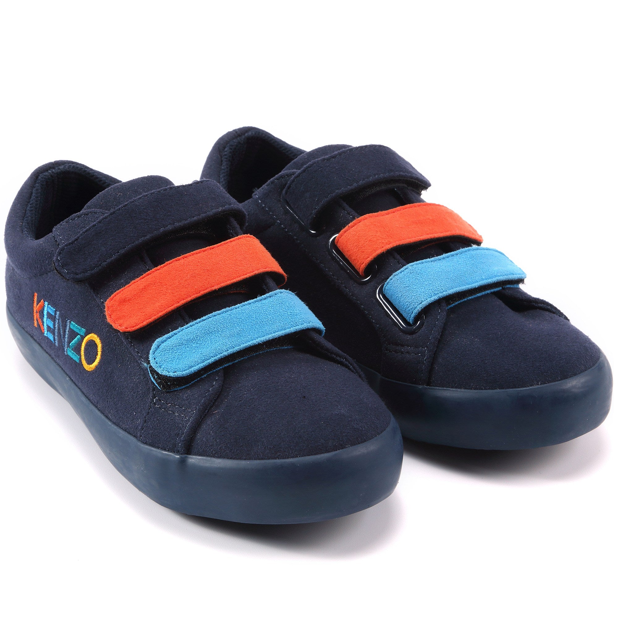 Boys Navy Velcro Shoes