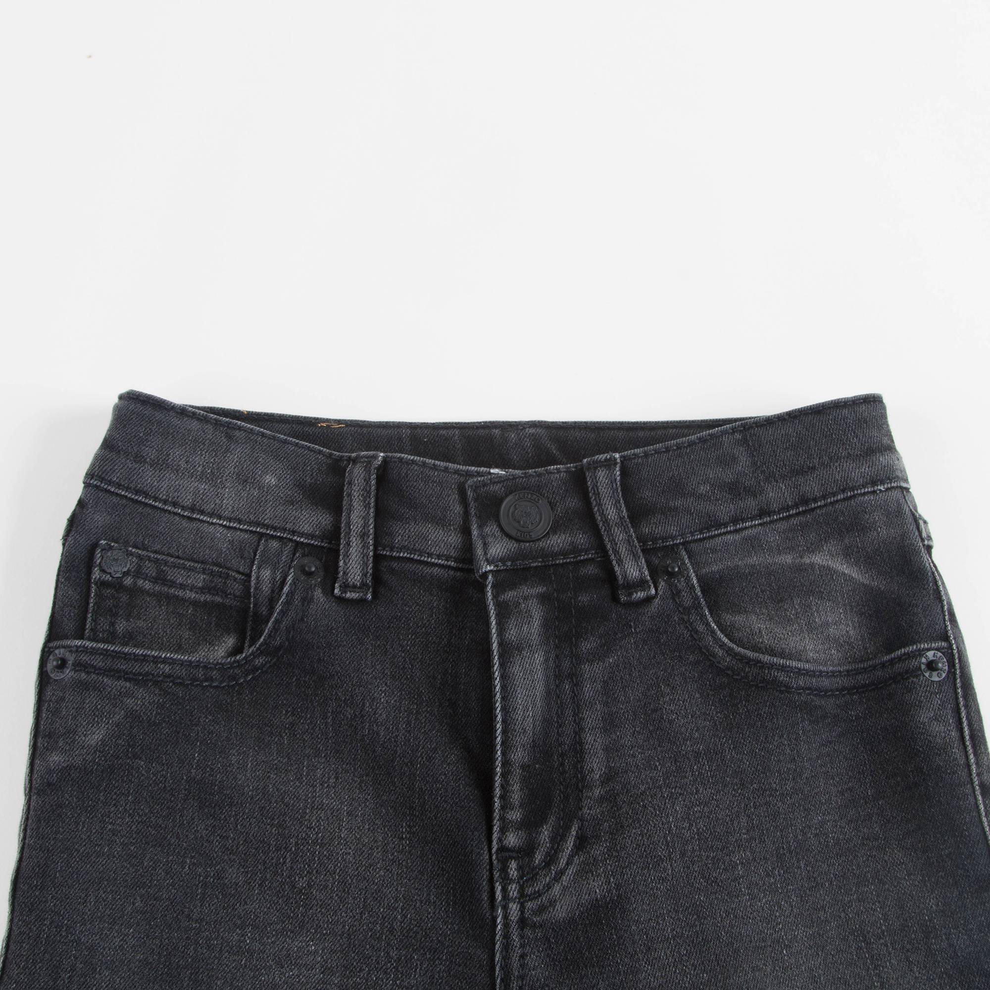 Boys Black Cotton Trousers