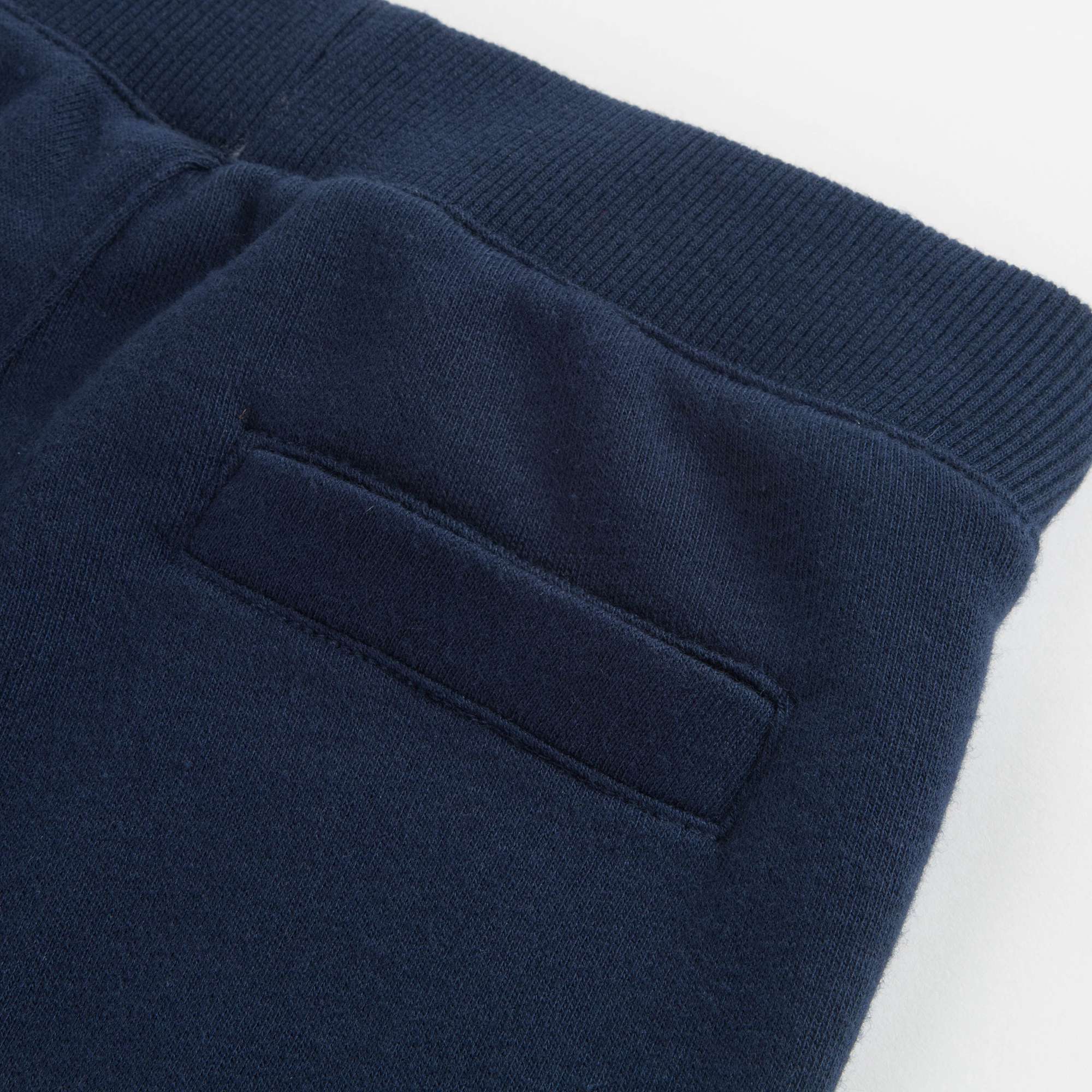 Boys Navy Logo Trousers