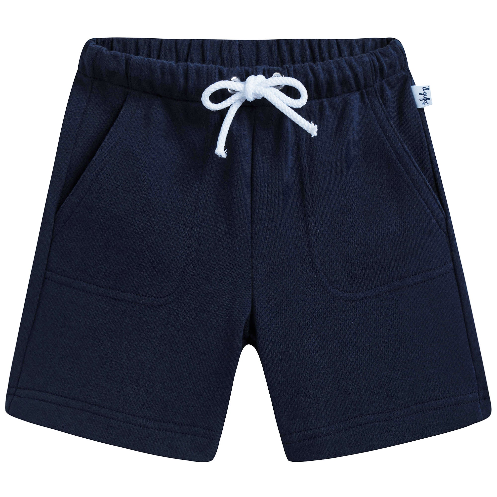 Boys Electric Blue Jersey Shorts