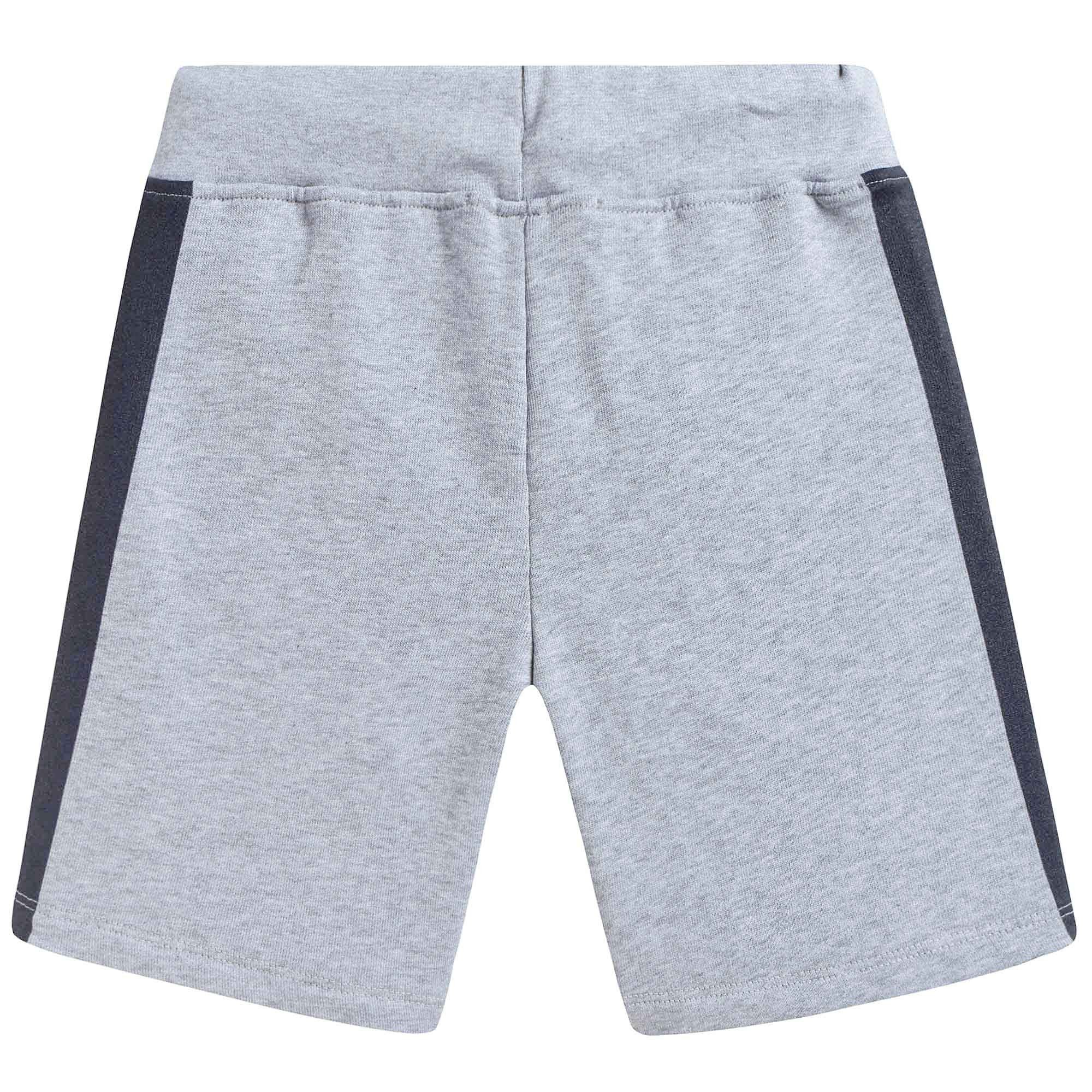 Boys Grey 'M' Shorts