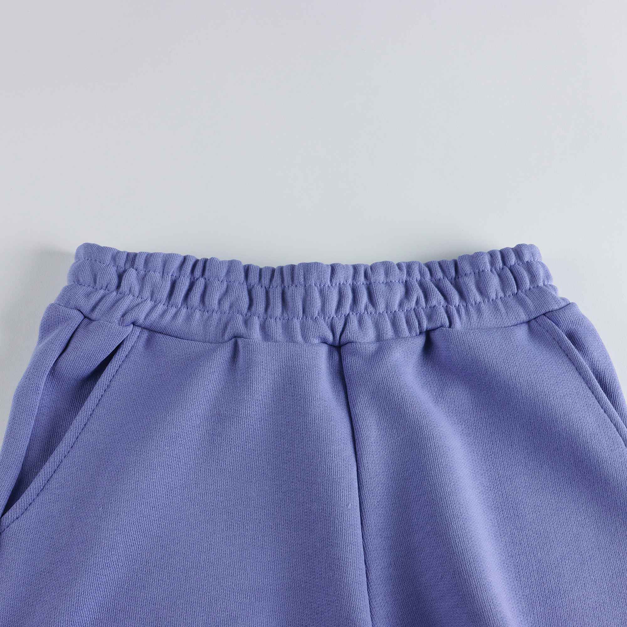 Boys & Girls Purple Cotton Shorts