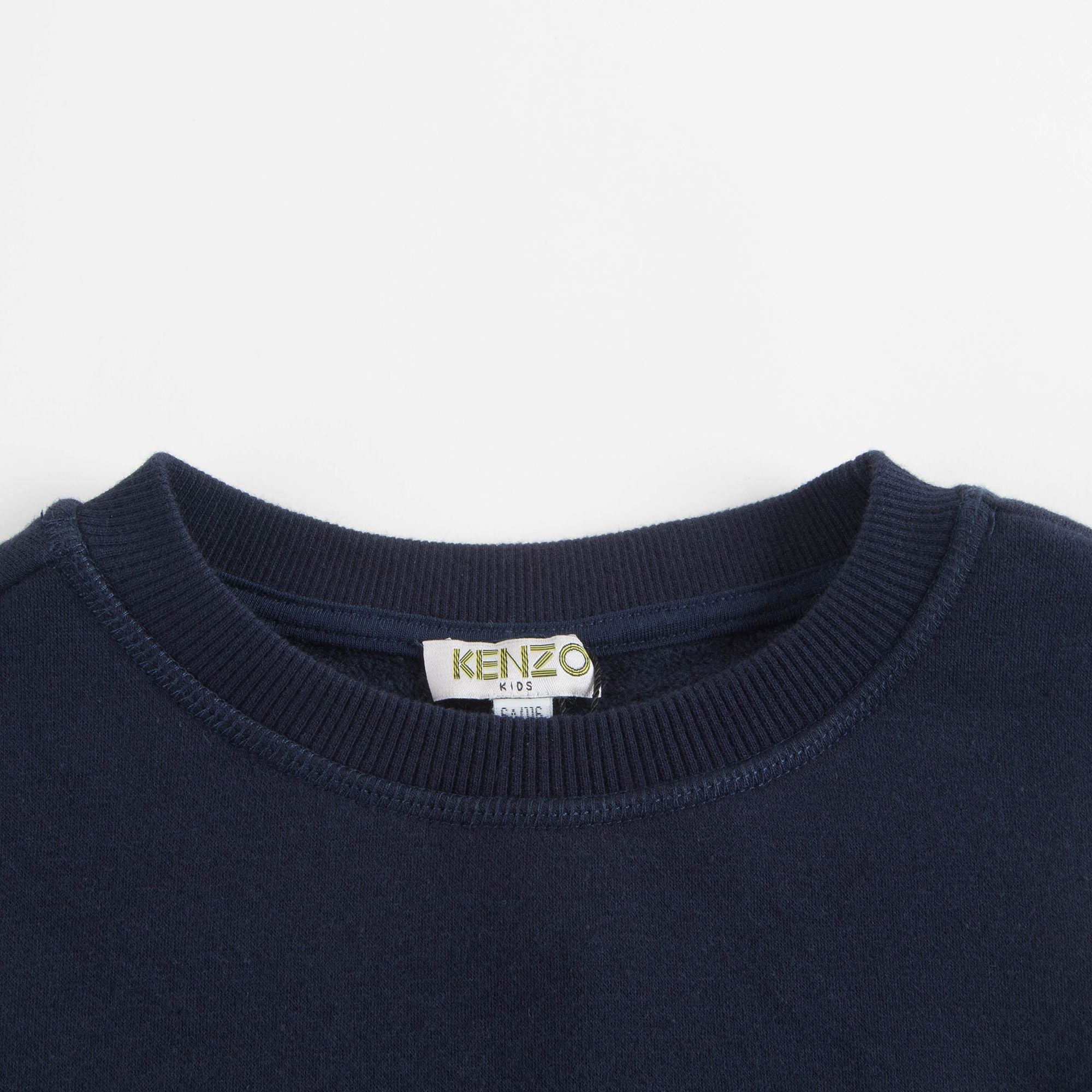 Boys Navy Logo Sweatshirt