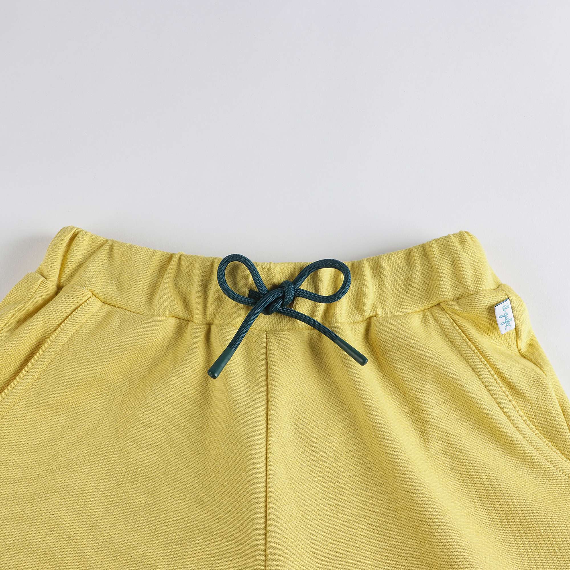 Boys & Girls Yellow Cotton Shorts