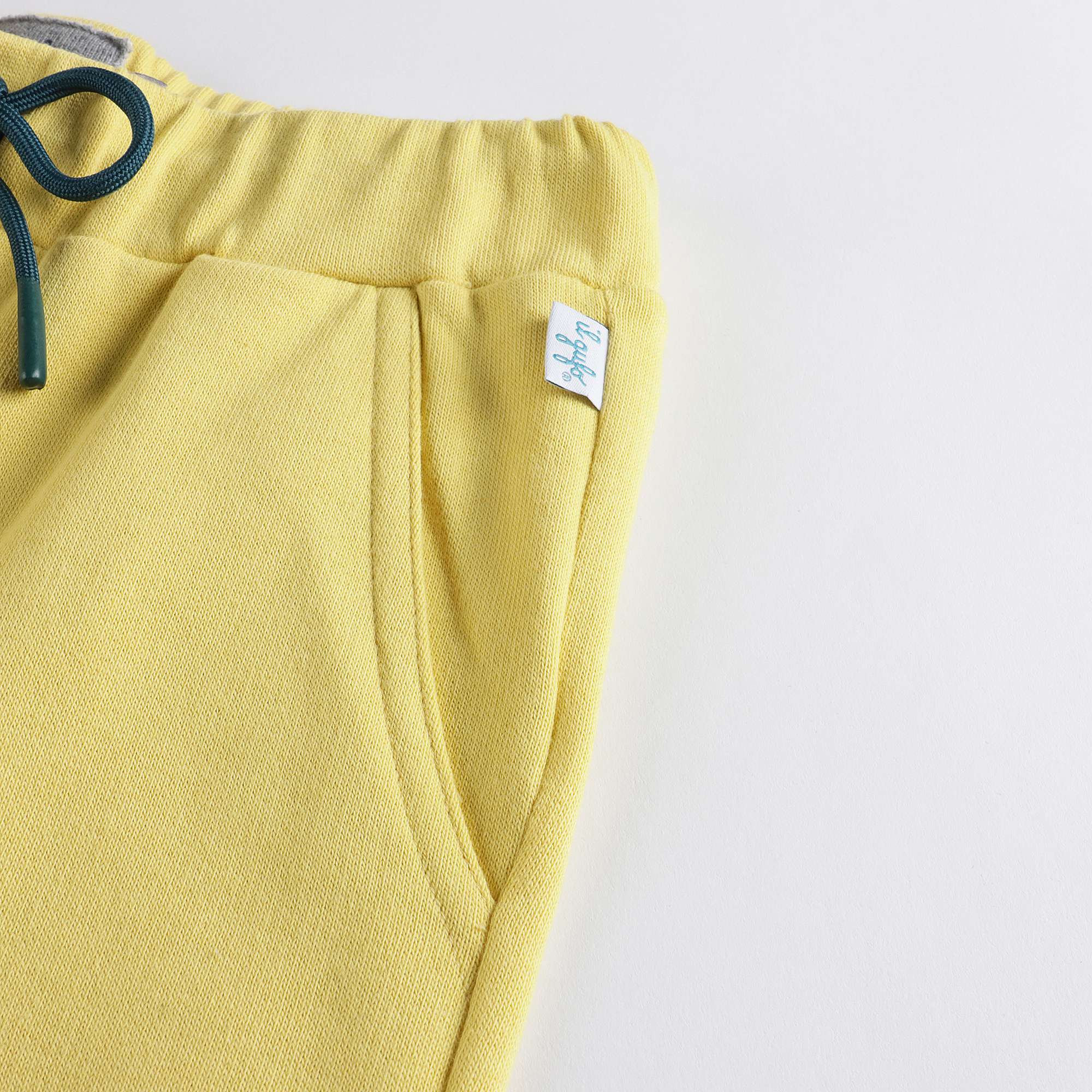 Boys & Girls Yellow Cotton Shorts