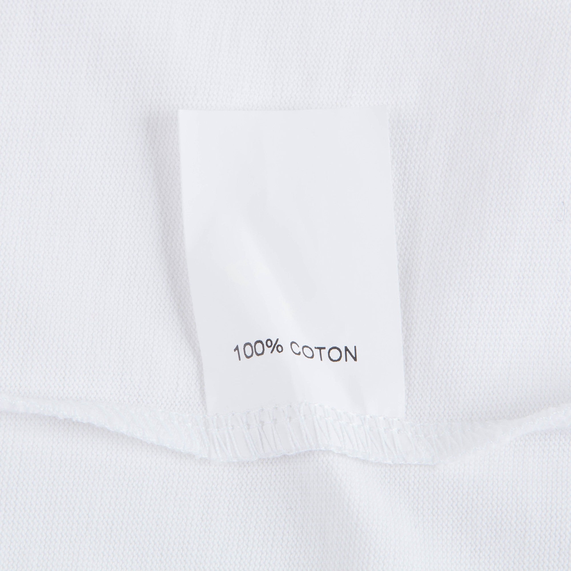 Boys White Logo Cotton T-shirt