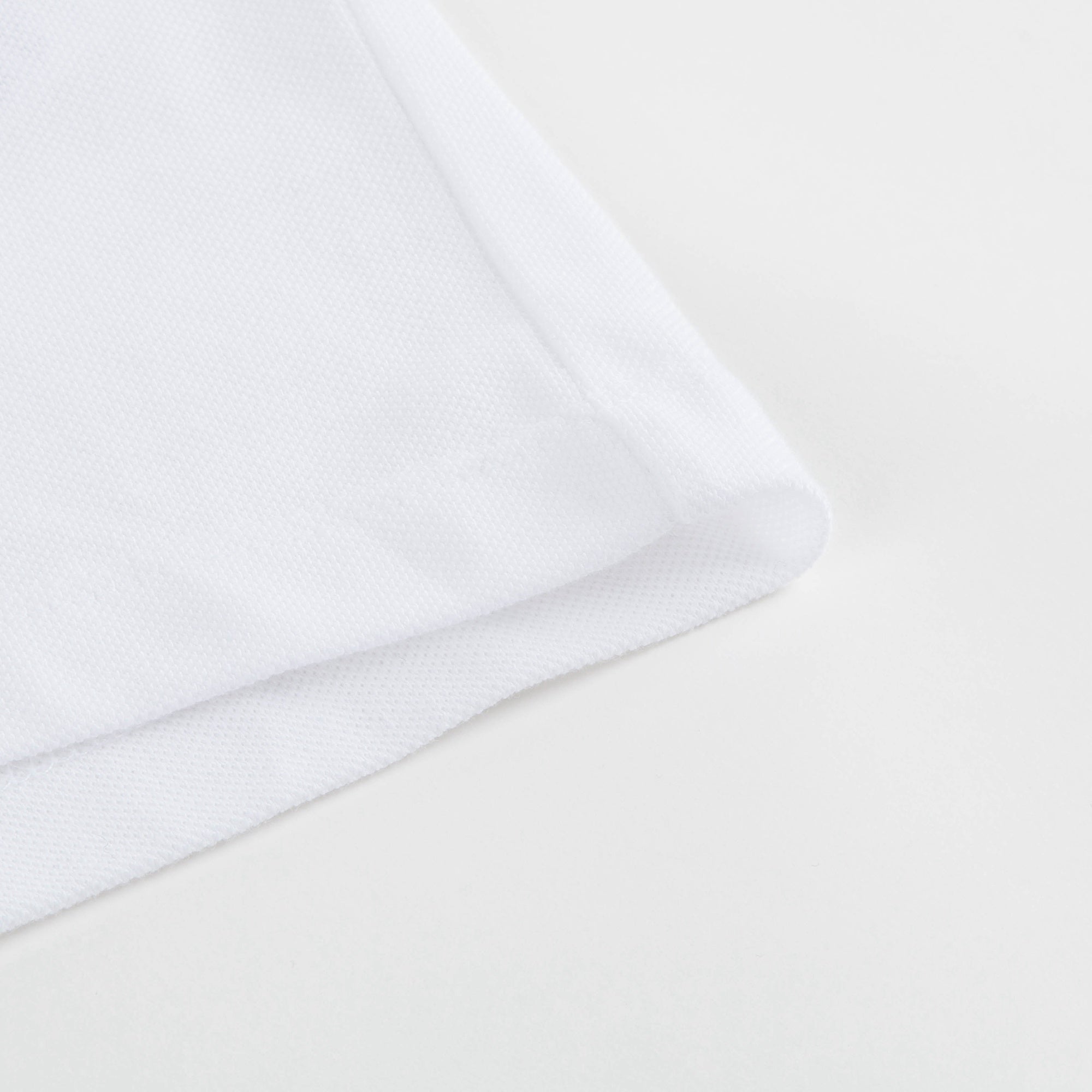 Boys Optical White Cotton Polo Shirt