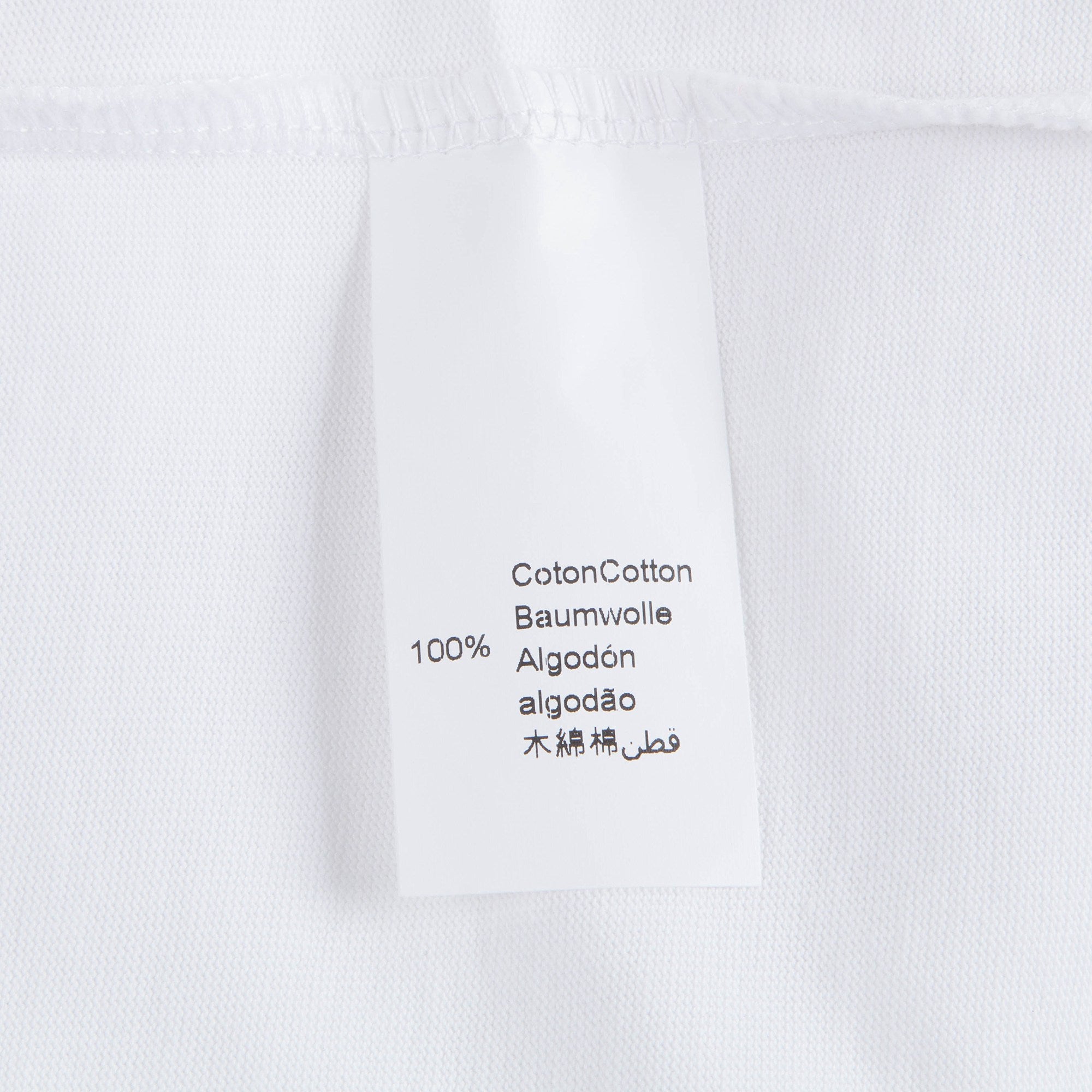 Boys Optical White Logo Cotton T-shirt