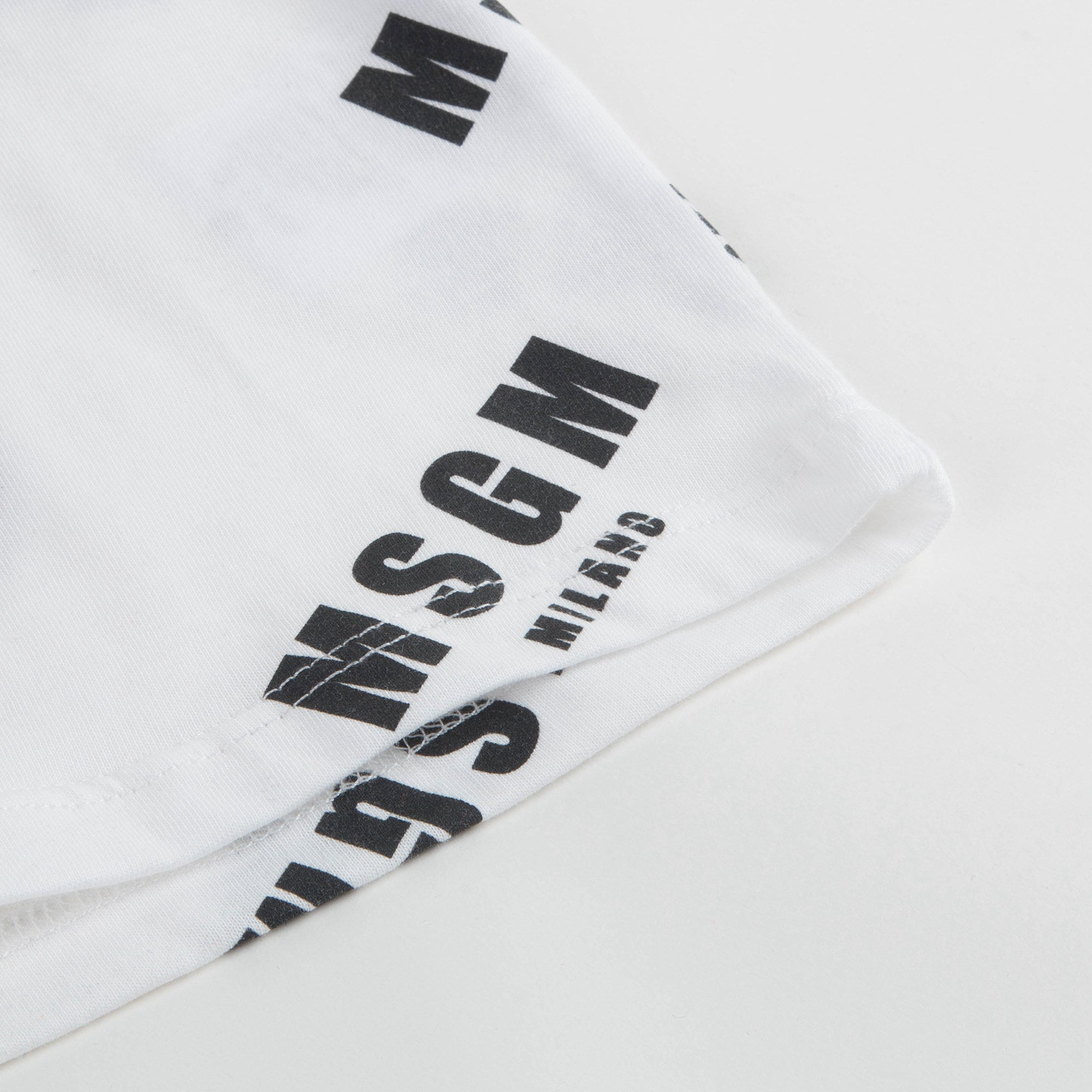 Boys Off White Logo Cotton T-shirt