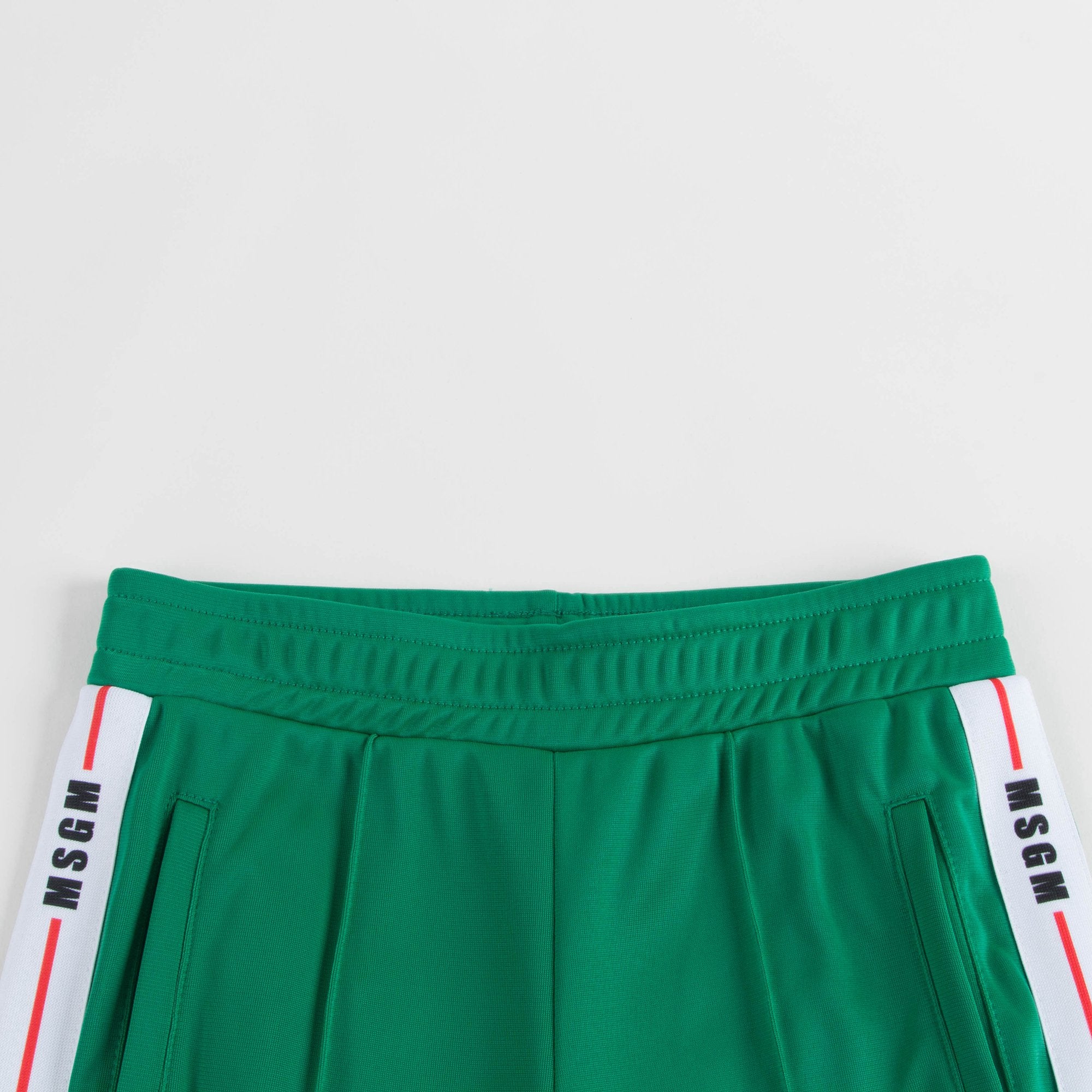 Boys & Girls Green Logo Trousers