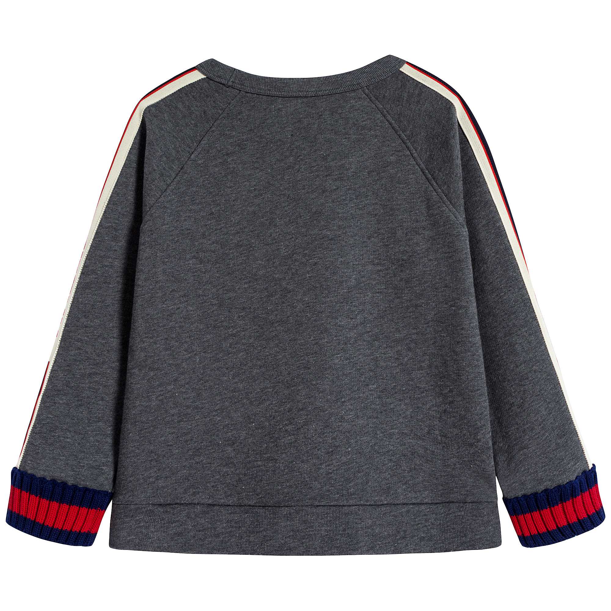 Boys Grey Cotton Sweatshirt