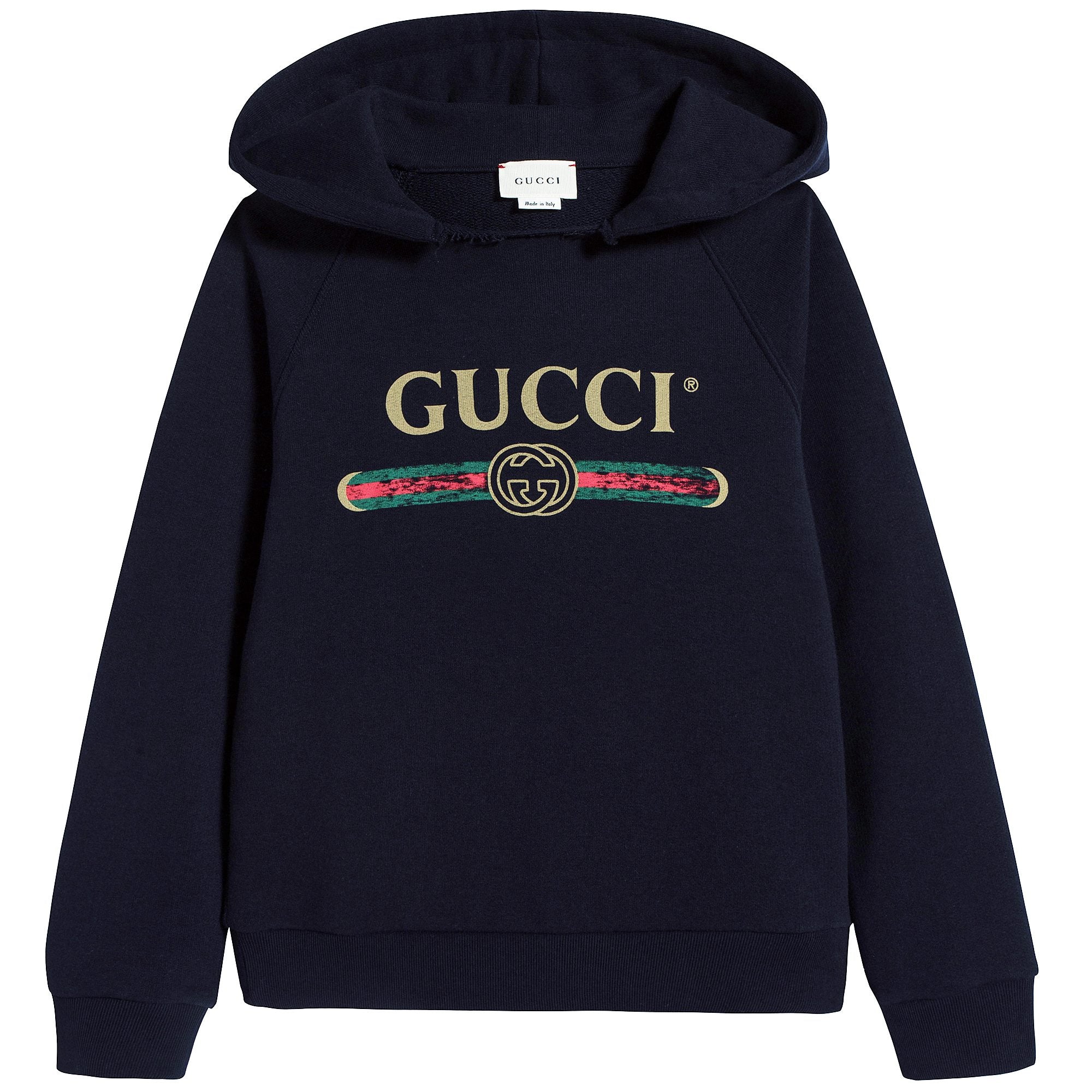 Boys & Girls Black Gucci Sweatshirt