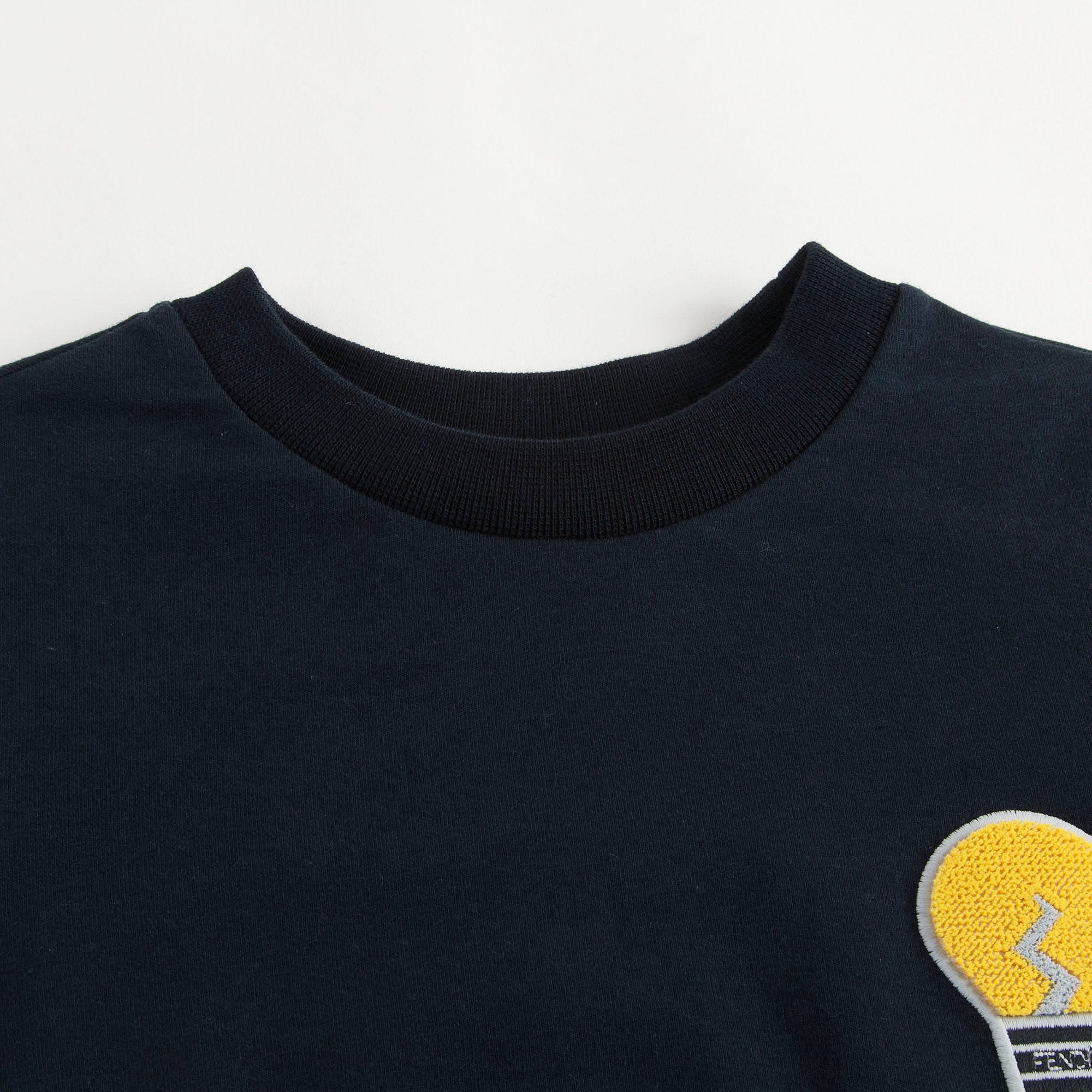 Boys Navy Blue Embroidered Lightbulb Sweatshirt - CÉMAROSE | Children's Fashion Store - 3