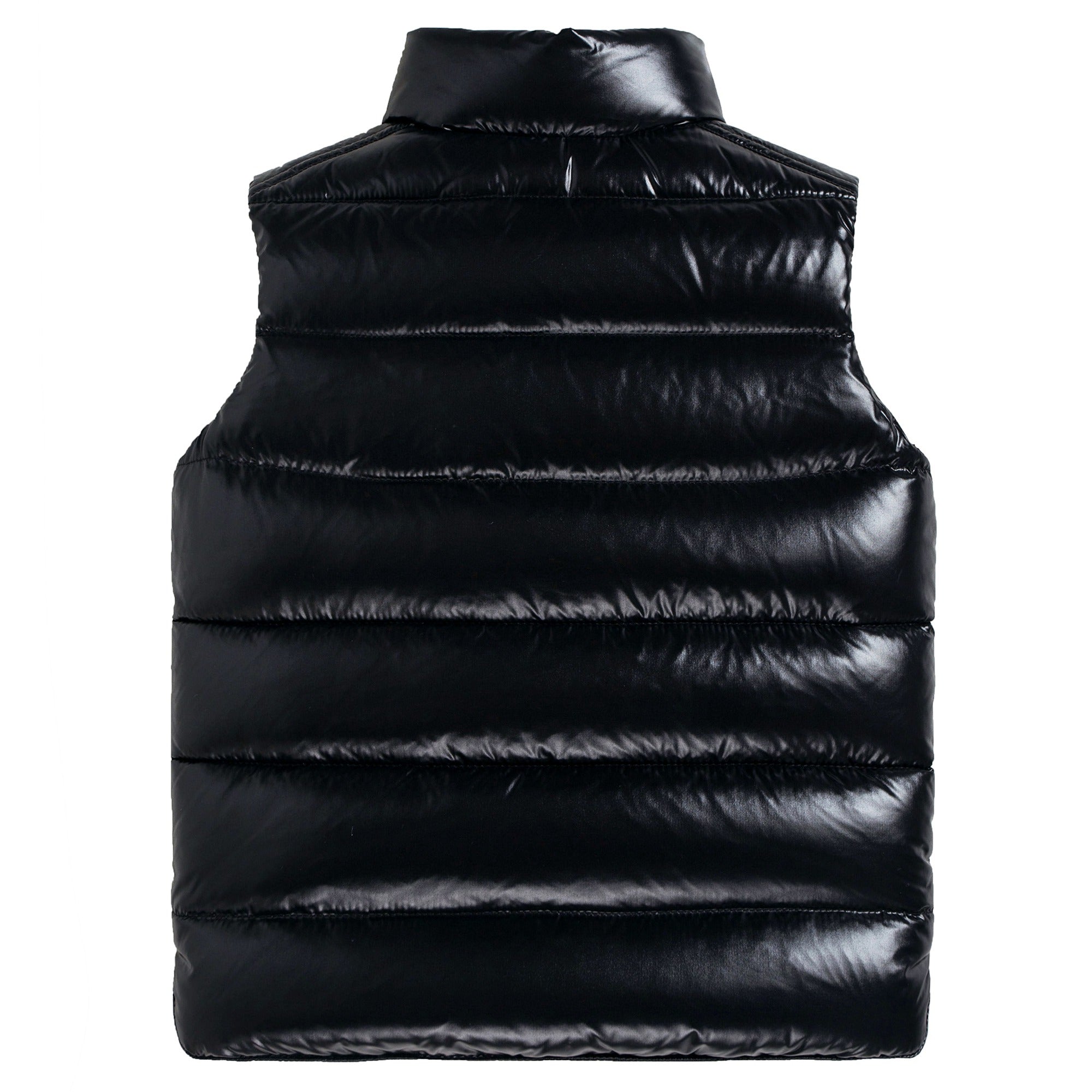 Boys & Girls Black "Tib" Down Padded Gilet