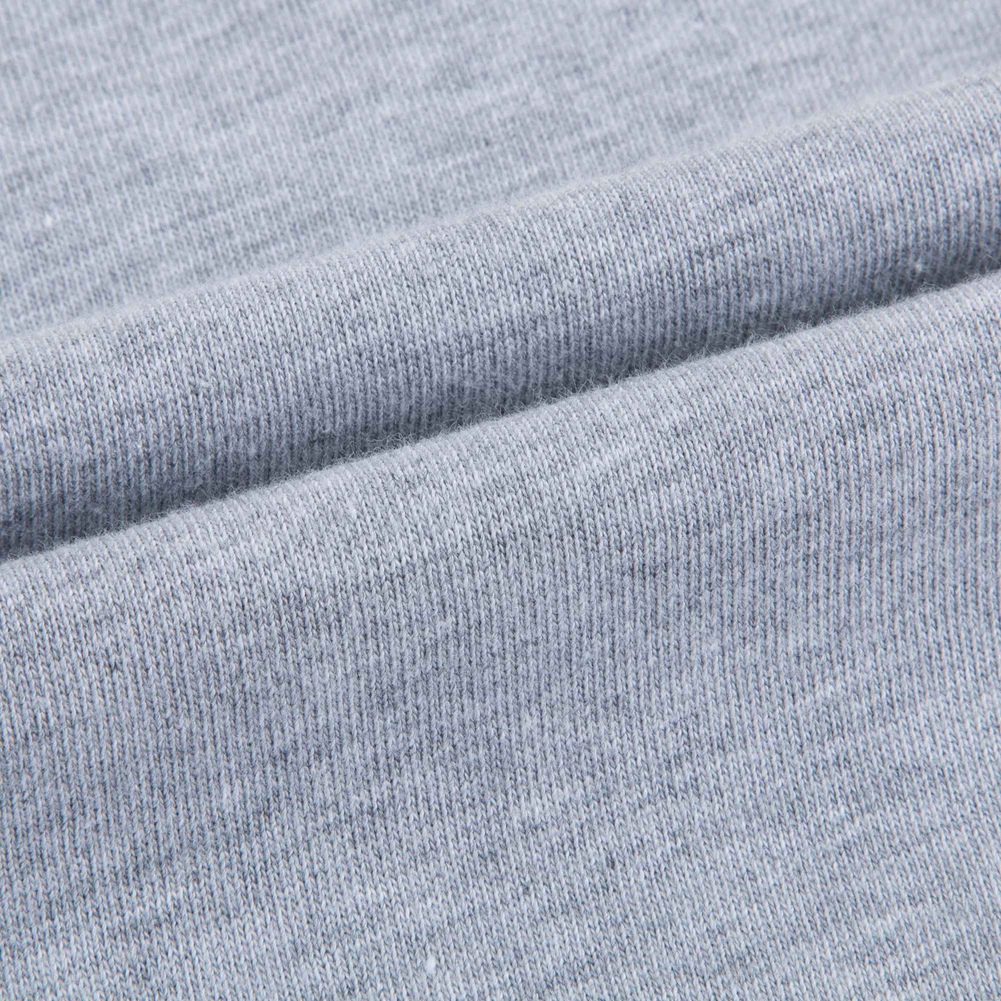 Boys Marl Grey Logo Cotton T-shirt