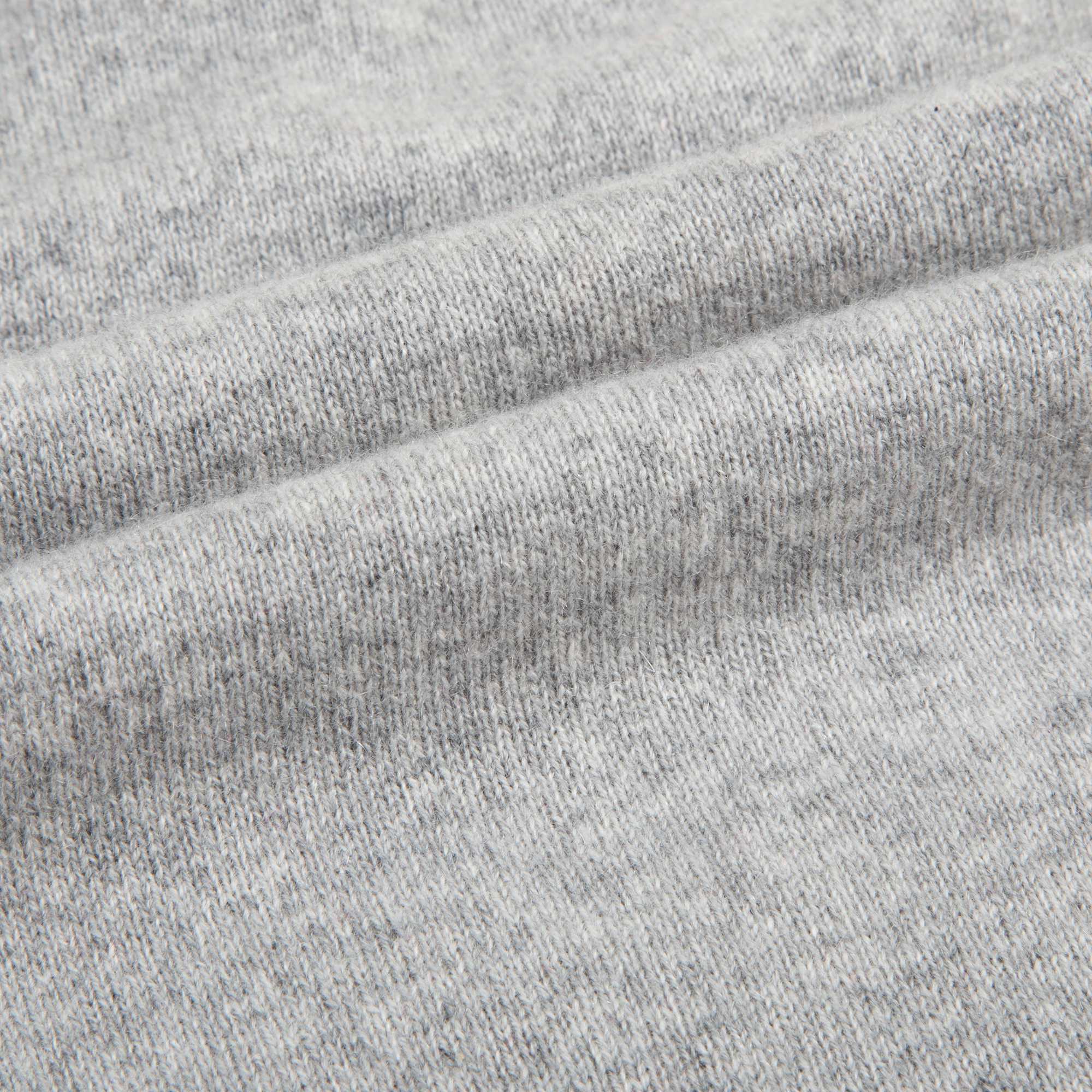 Boys  Grey  Melange  Knits  Cashmere   Sweater