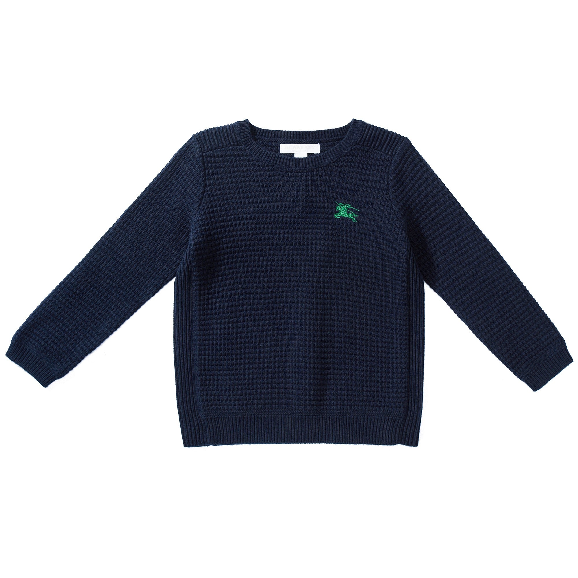 Boys  Navy  Blue  Cotton  Sweater