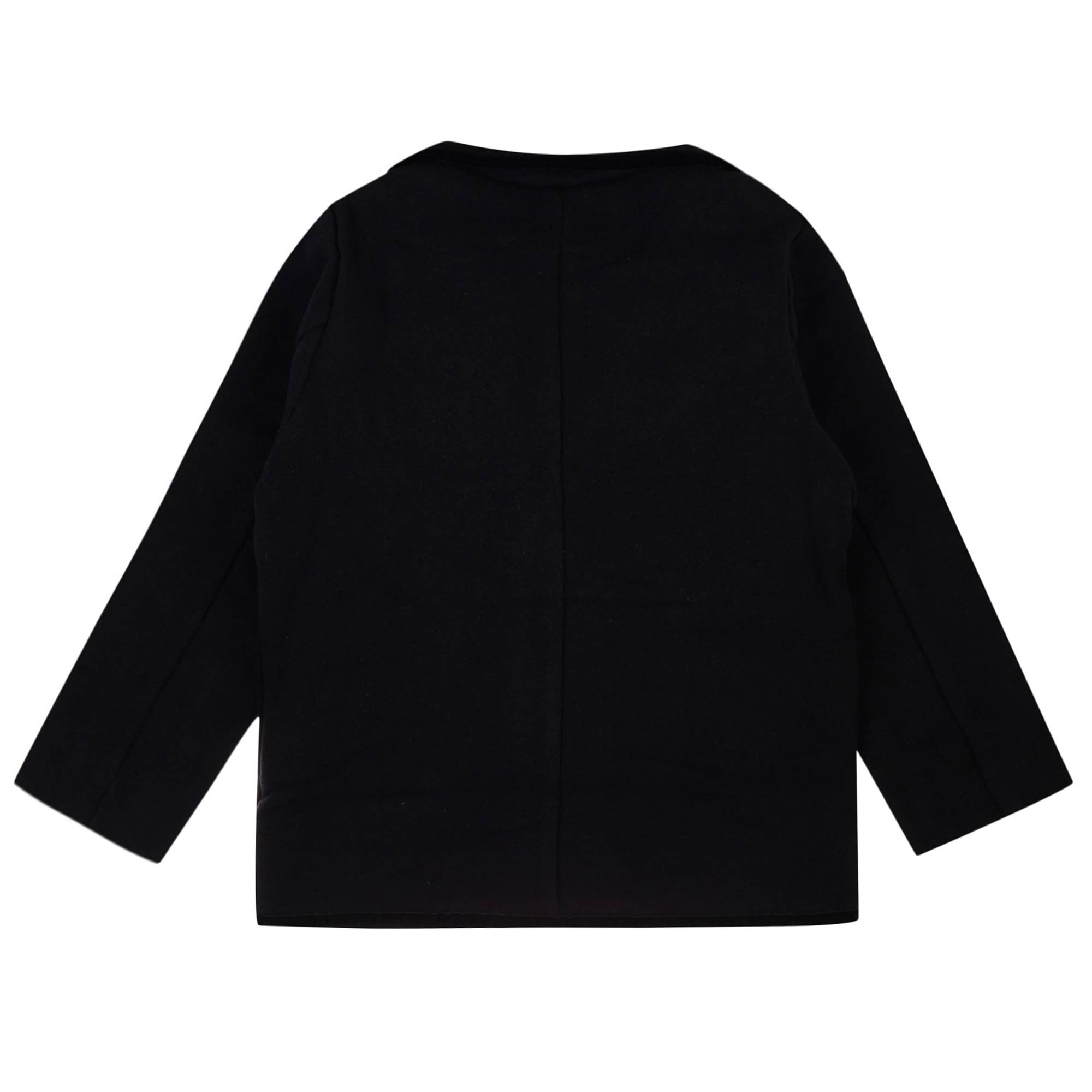 Baby Boys Black Cotton Blazer - CÉMAROSE | Children's Fashion Store - 2