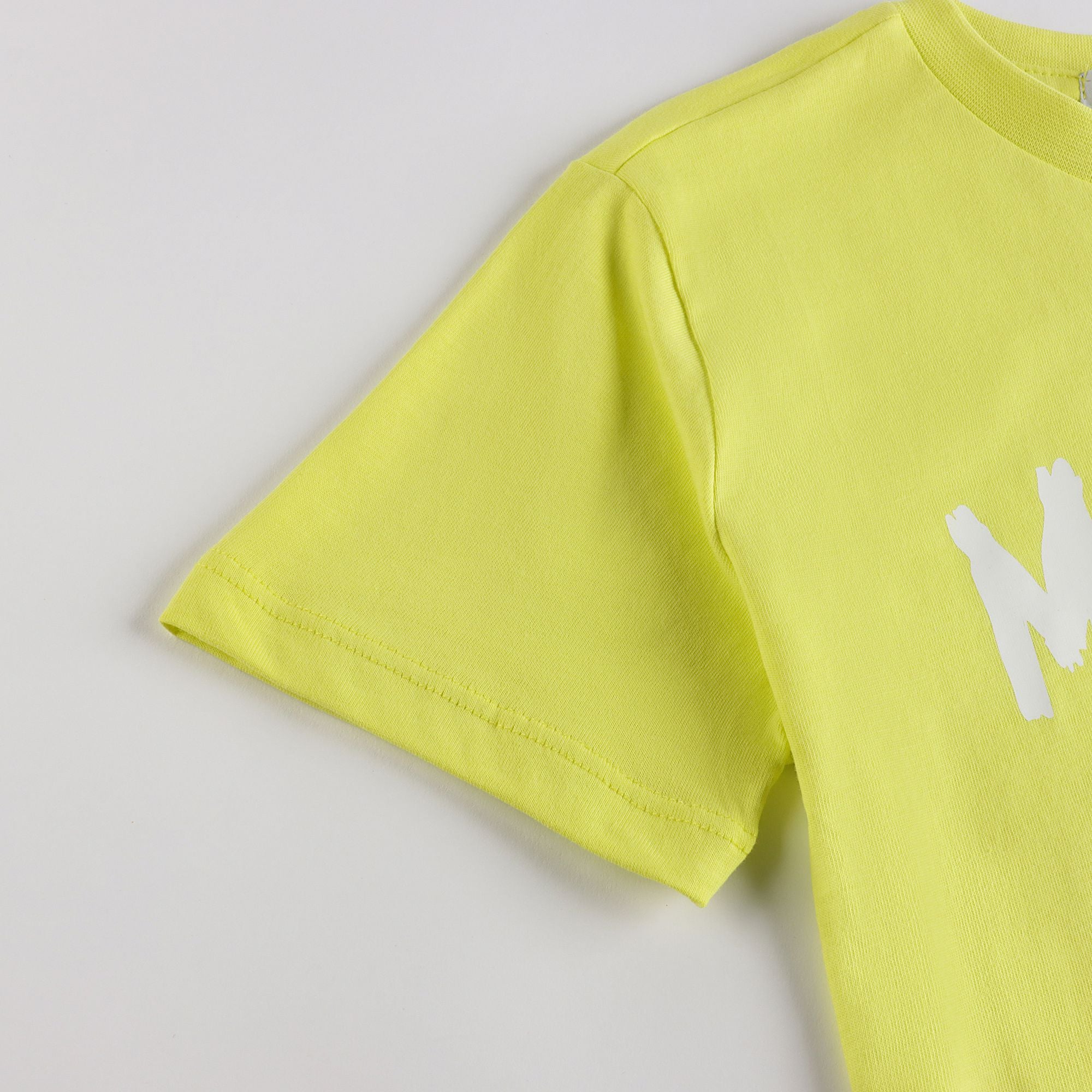 Boys & Girls Yellow Cotton T-Shirt