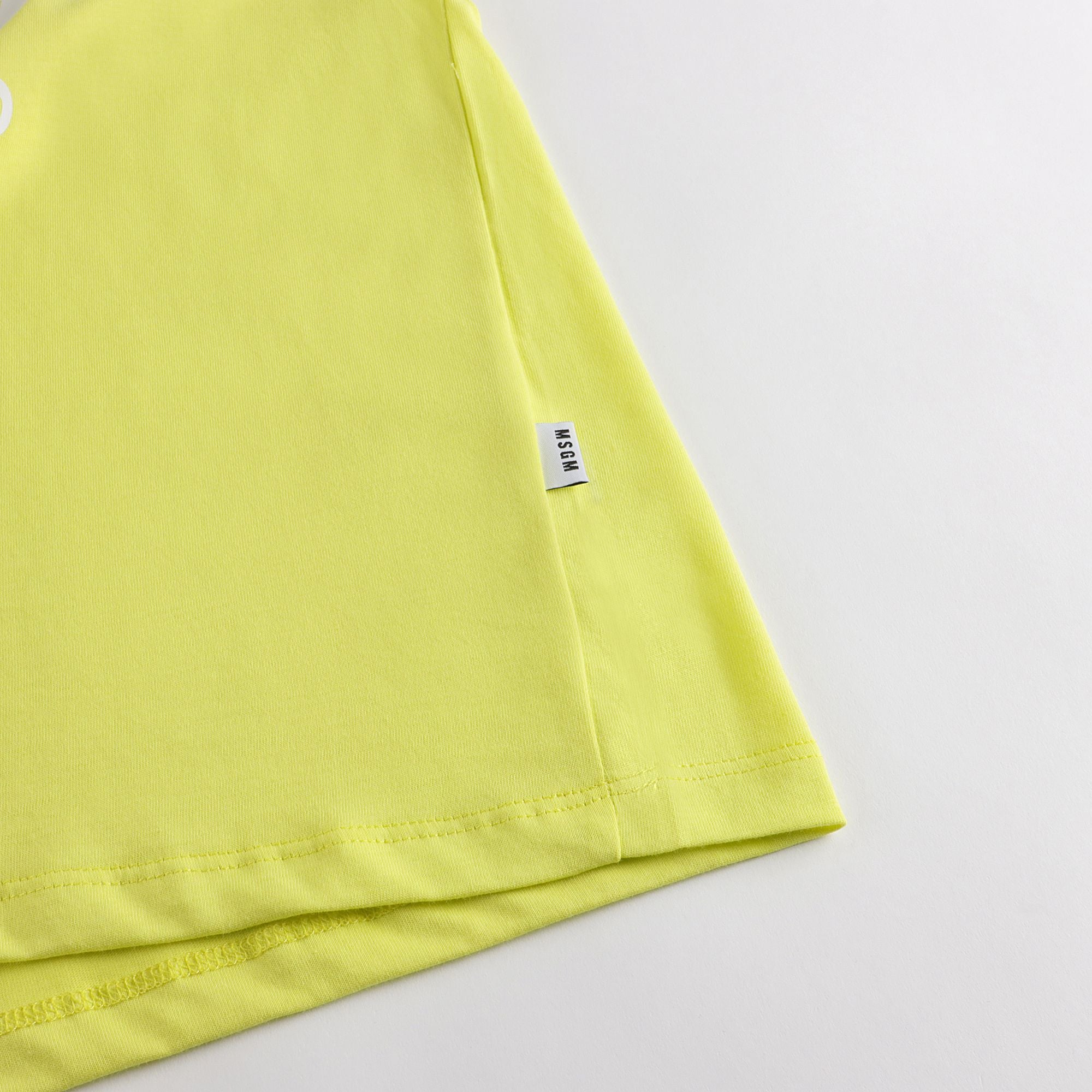 Boys & Girls Yellow Cotton T-Shirt