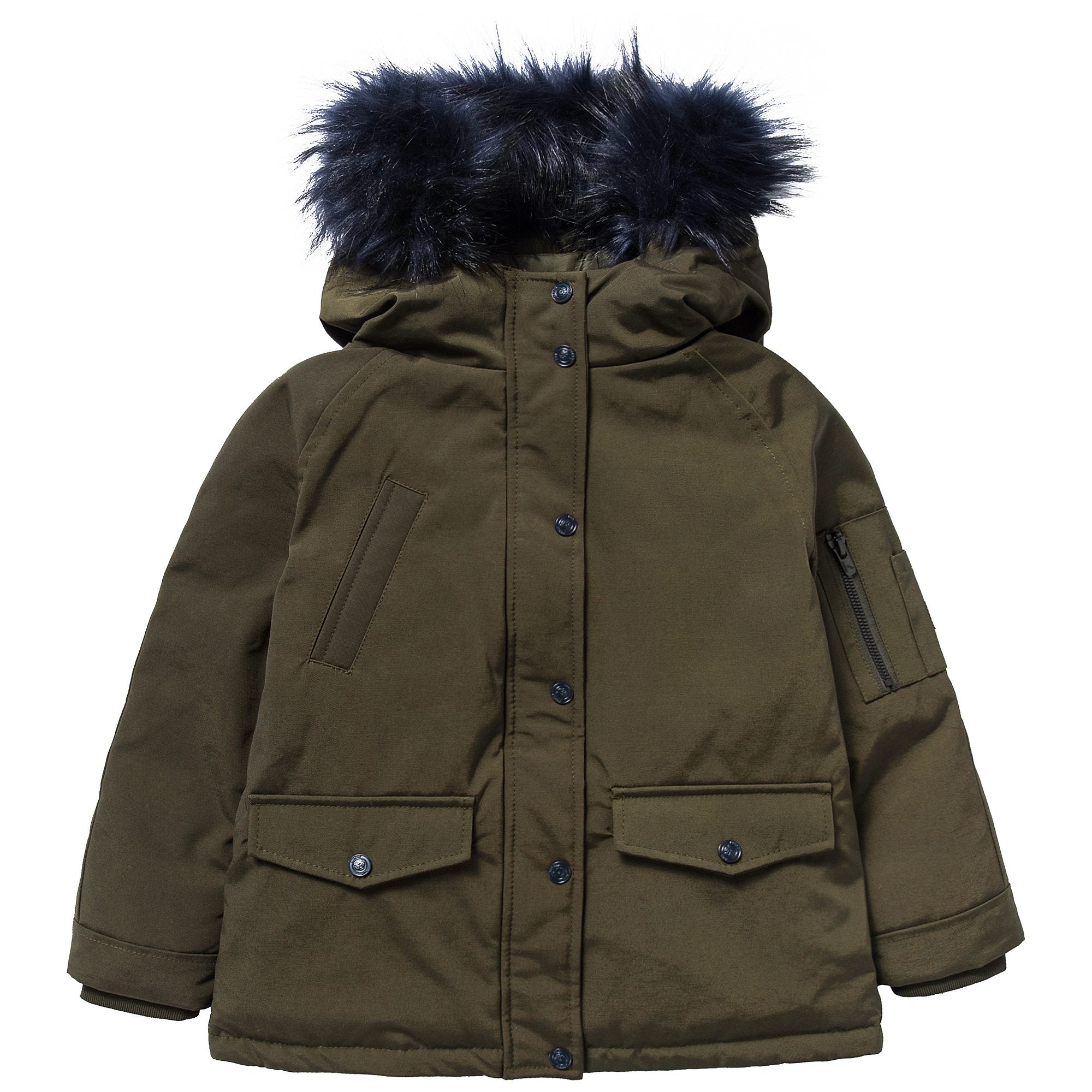 Boys Light Kaki Coat