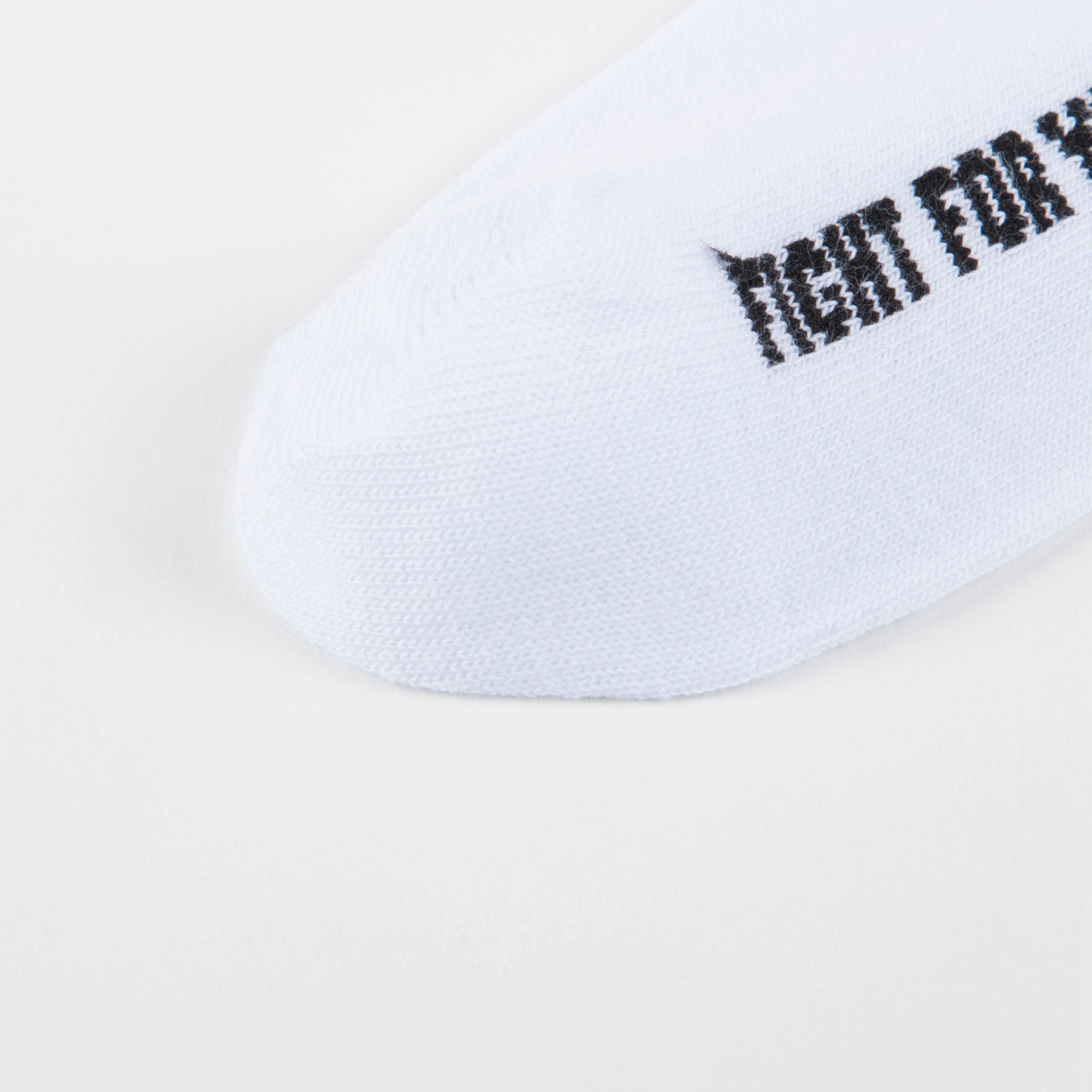 Boys & Girls White Logo Cotton Socks