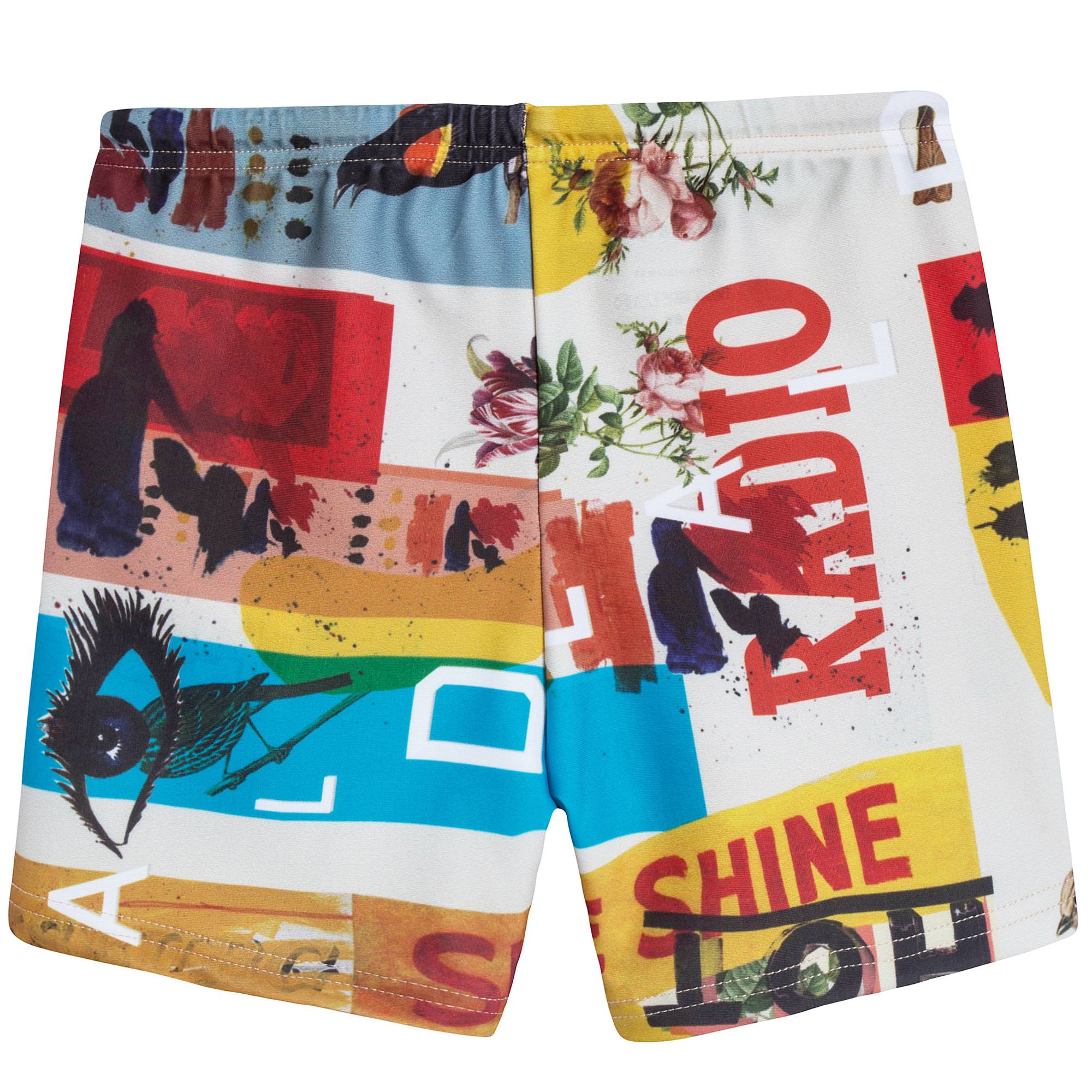 Boys Ed Ruscha Swimshorts