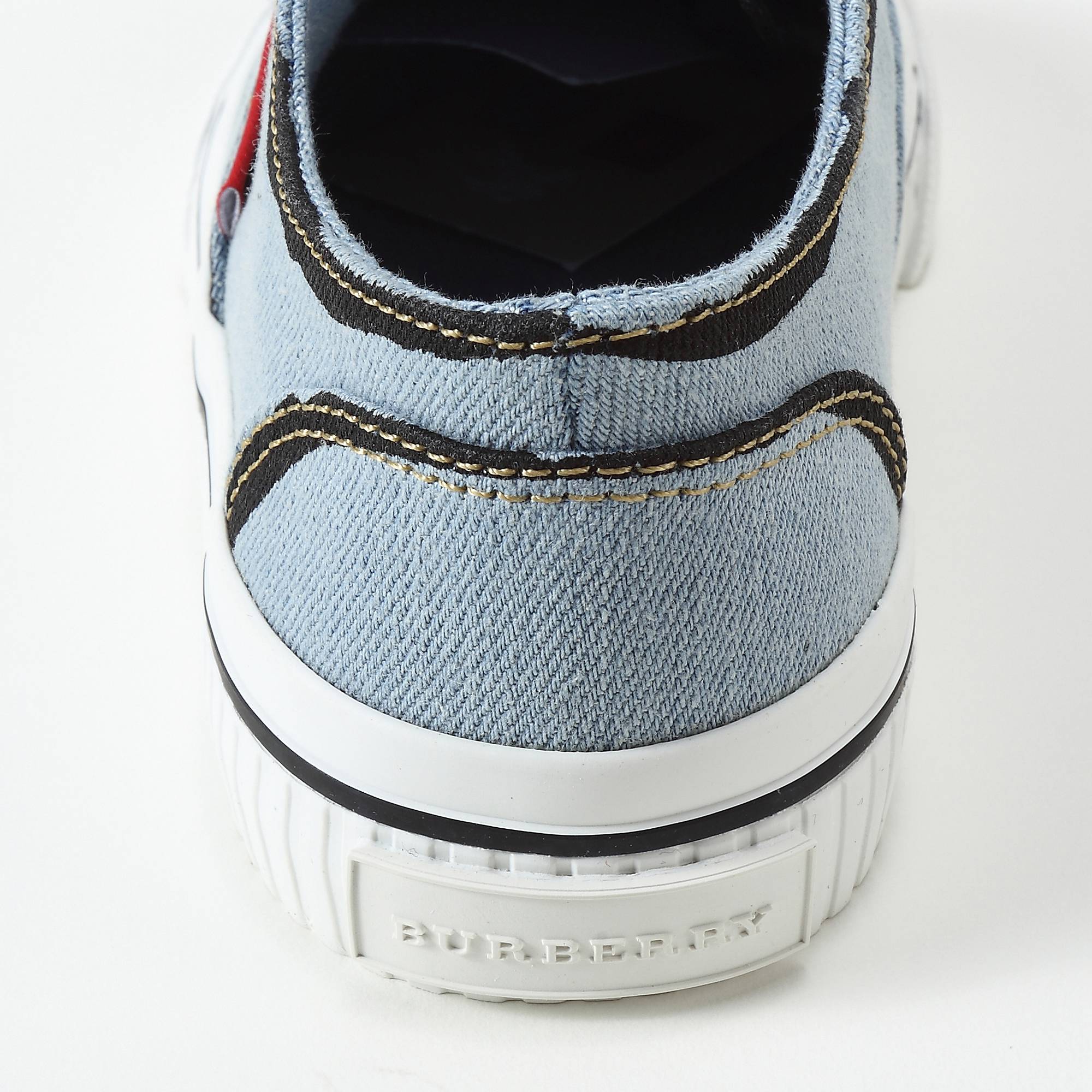 Baby Boys Light Blue Cotton Trainers