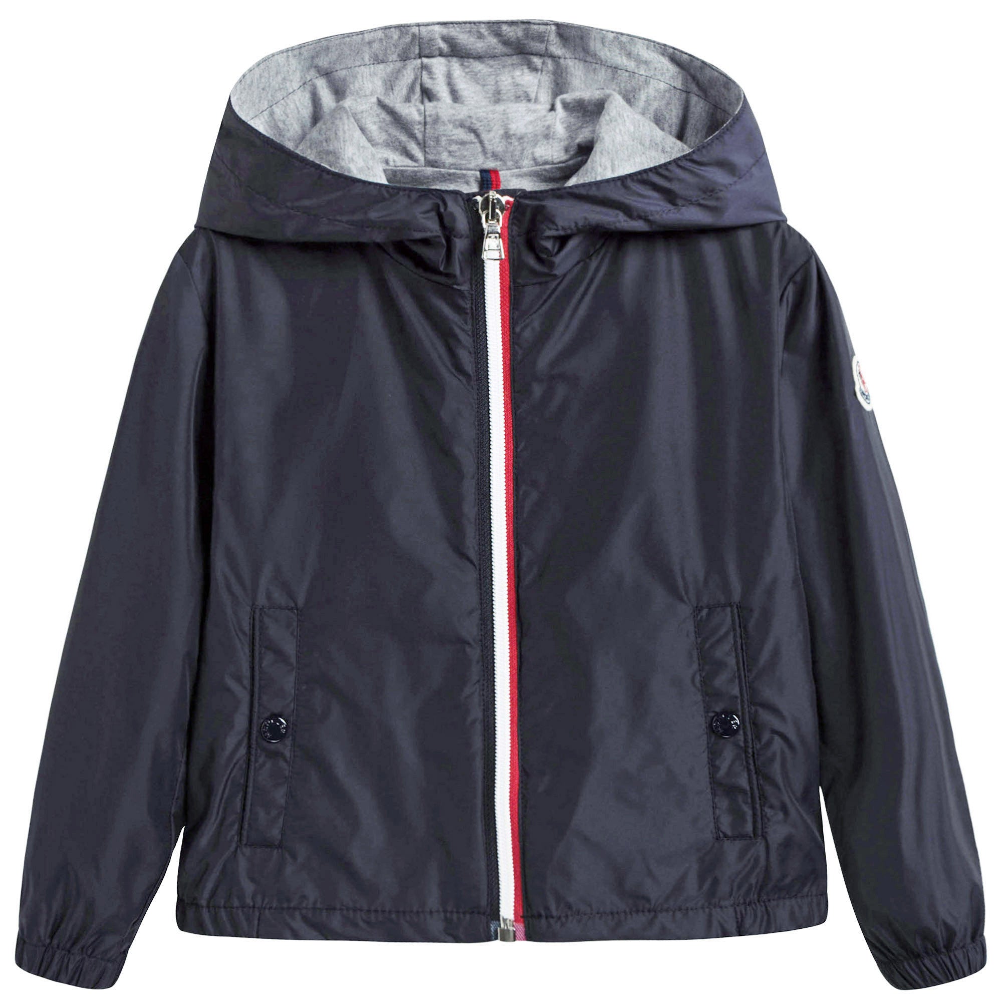 Boys Navy Blue Windbreaker Jacket