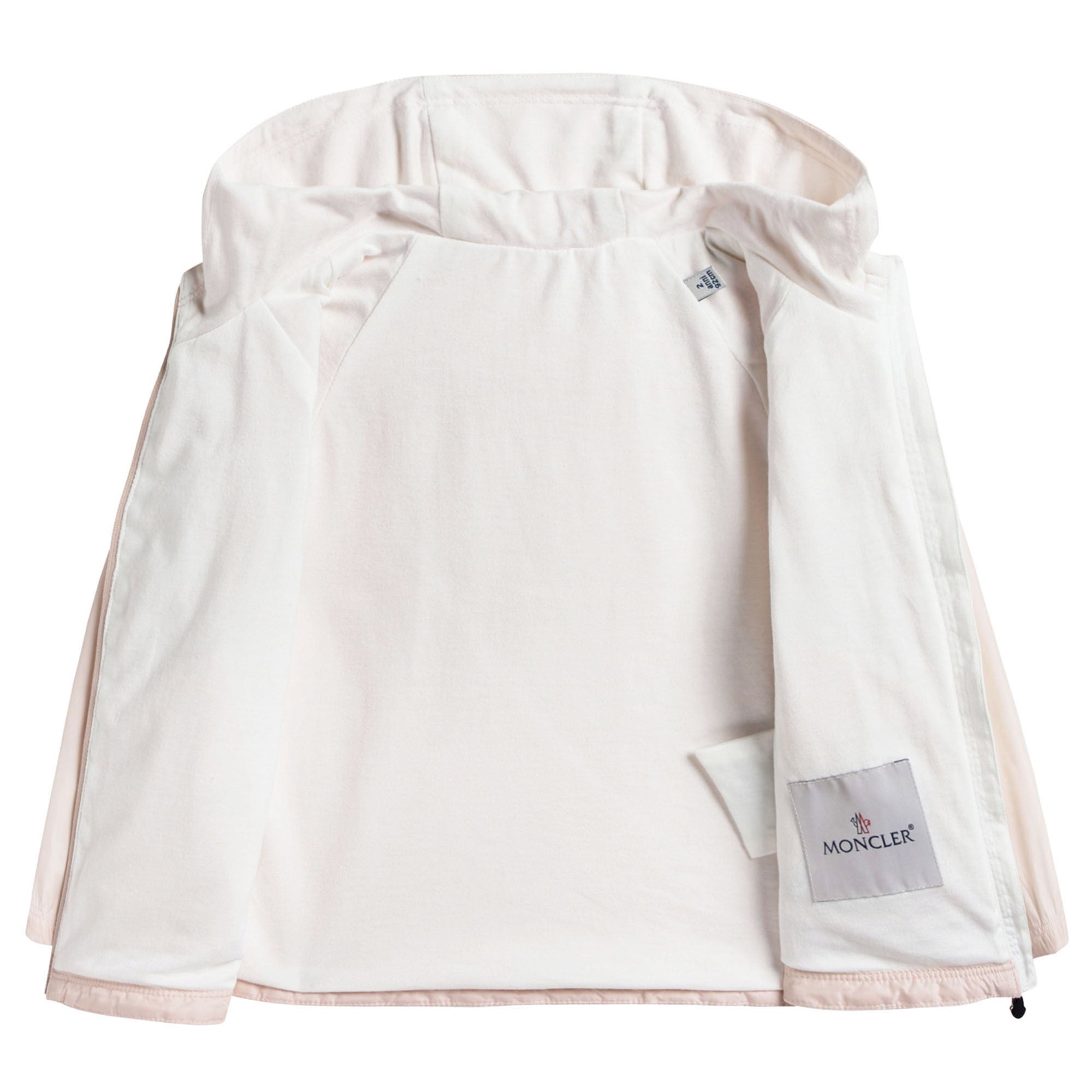 Baby Girls Light Pink Windbreaker Jacket