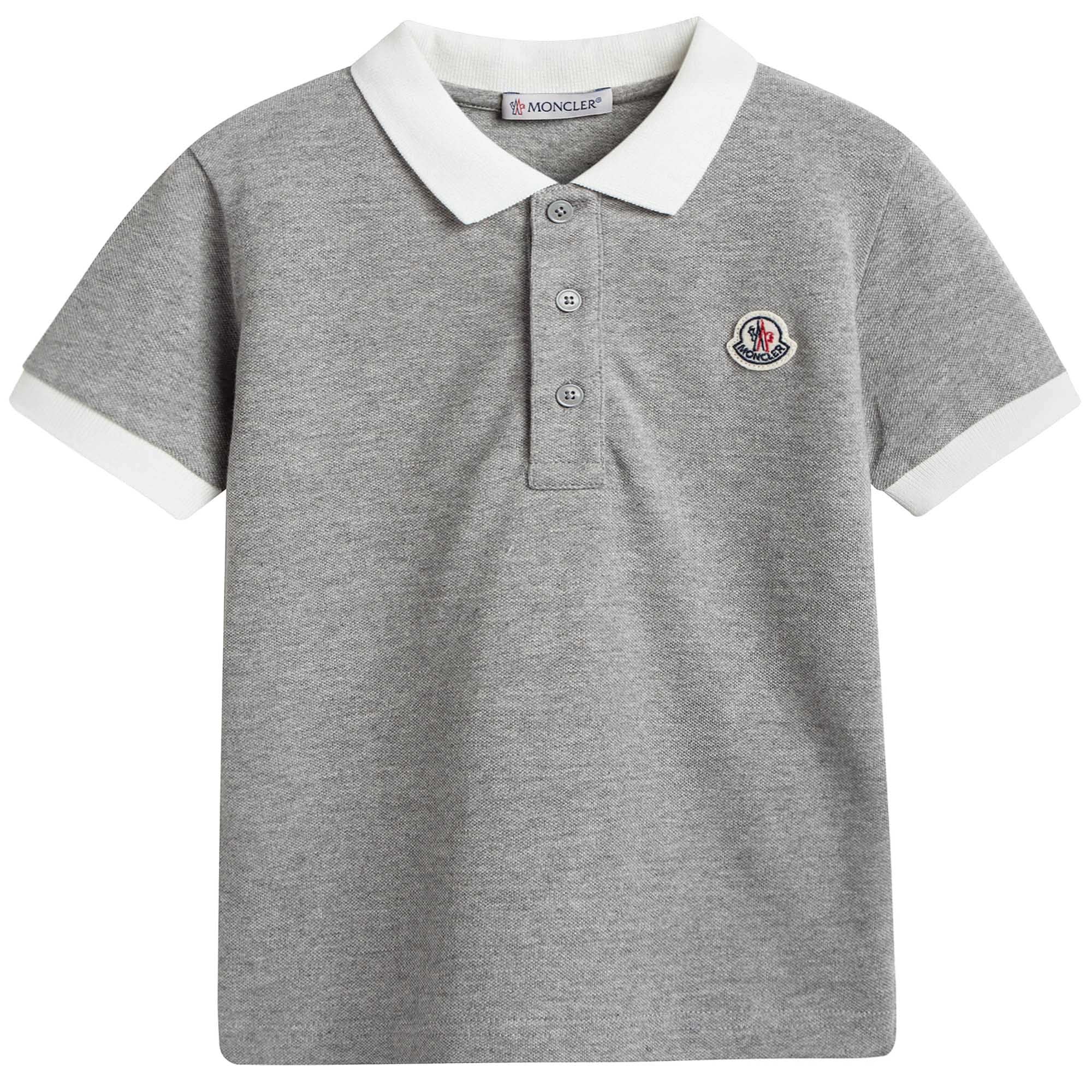 Boys Grey Polo Shirt