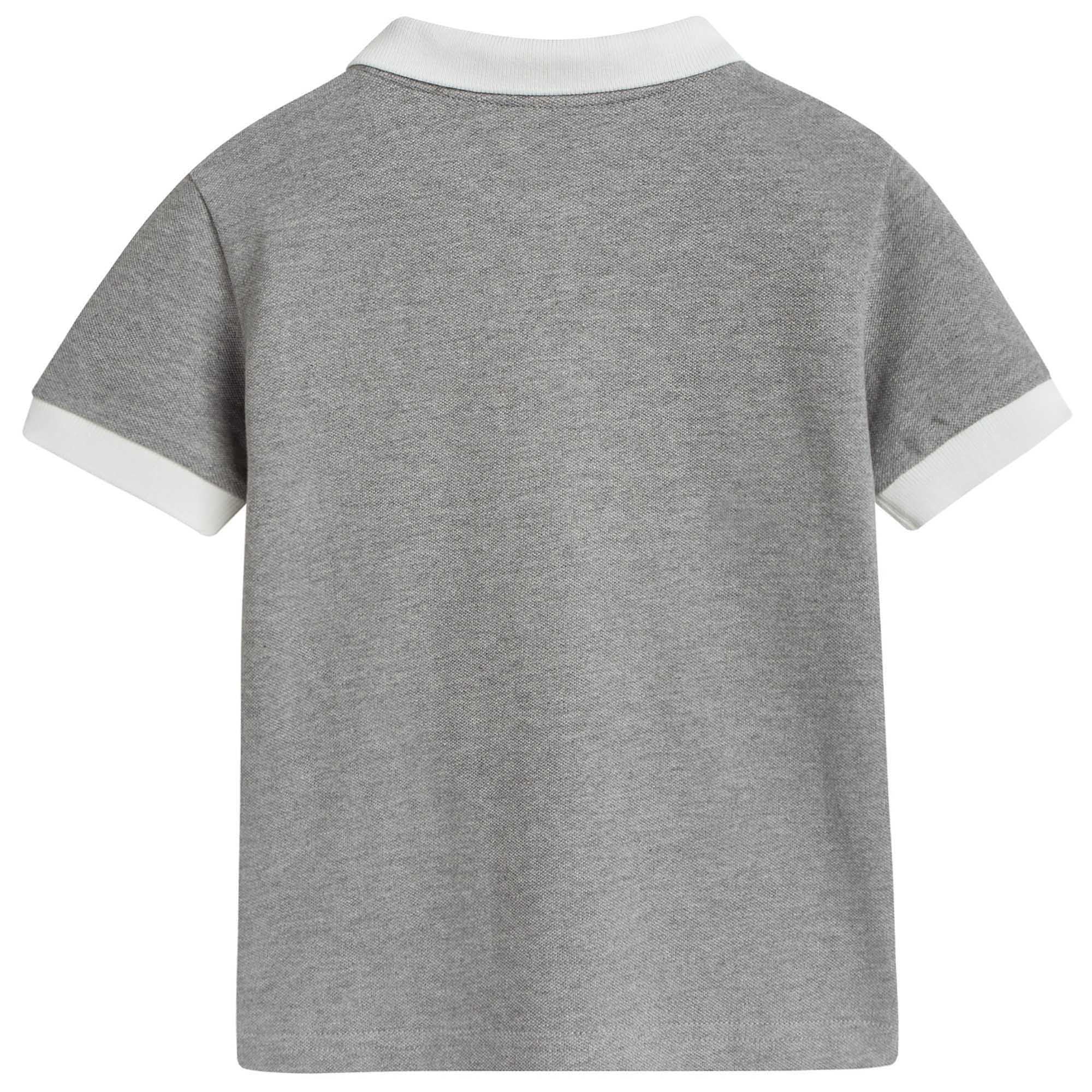 Boys Grey Polo Shirt