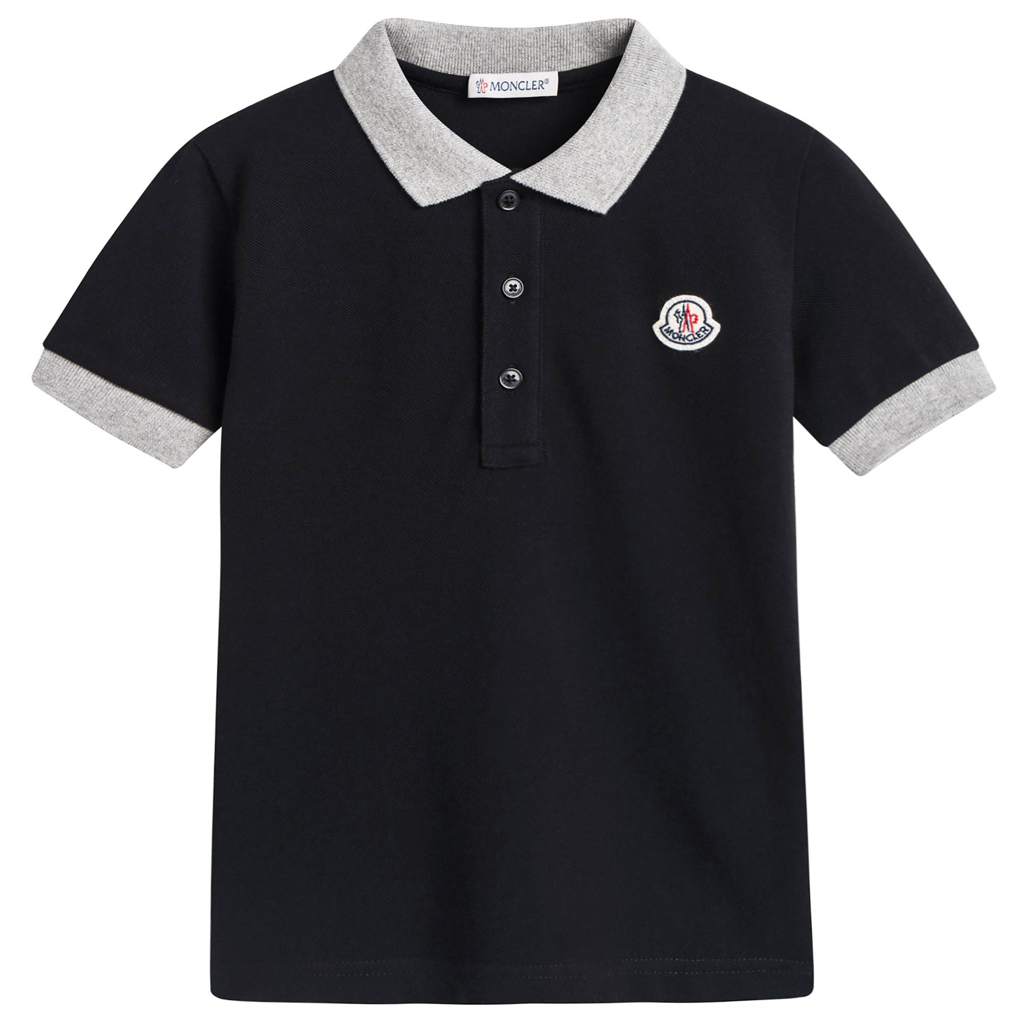 Boys Black Polo Shirt