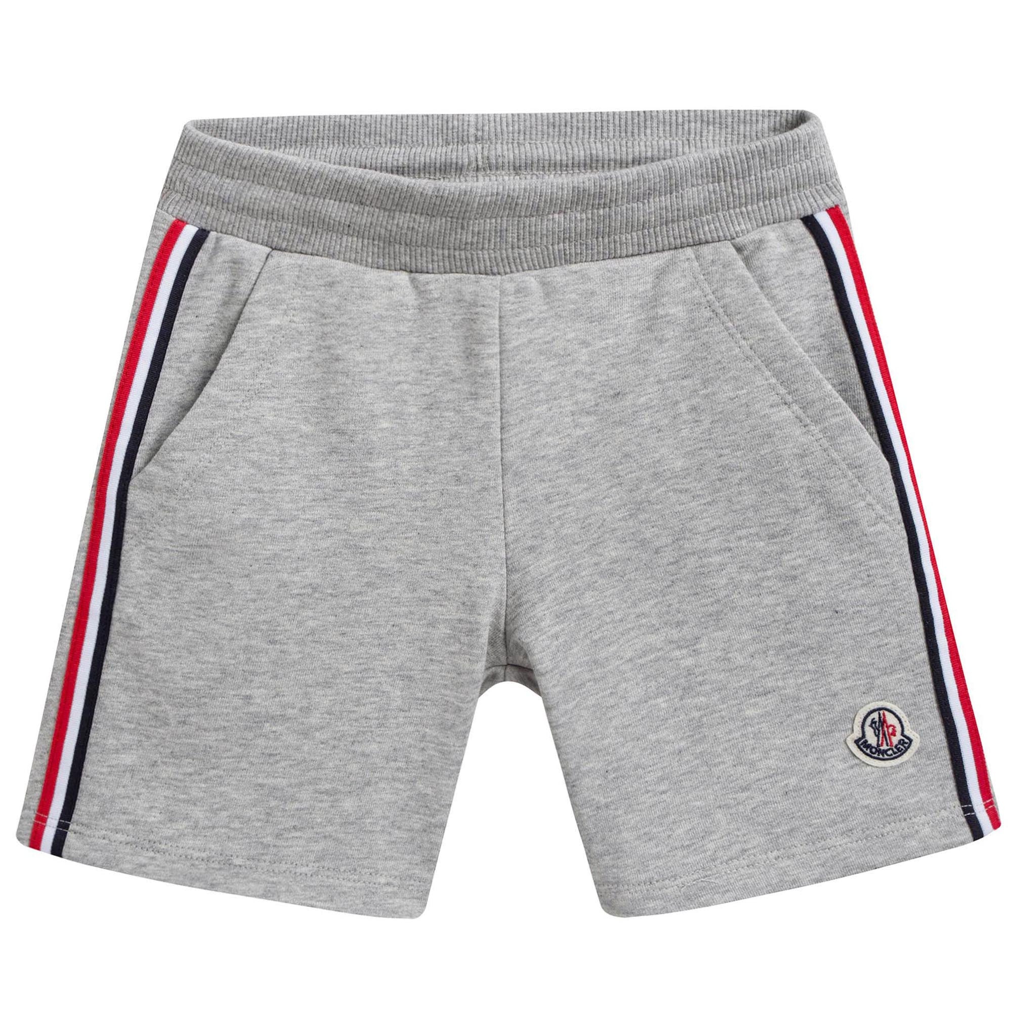 Boys Grey Jersey Shorts