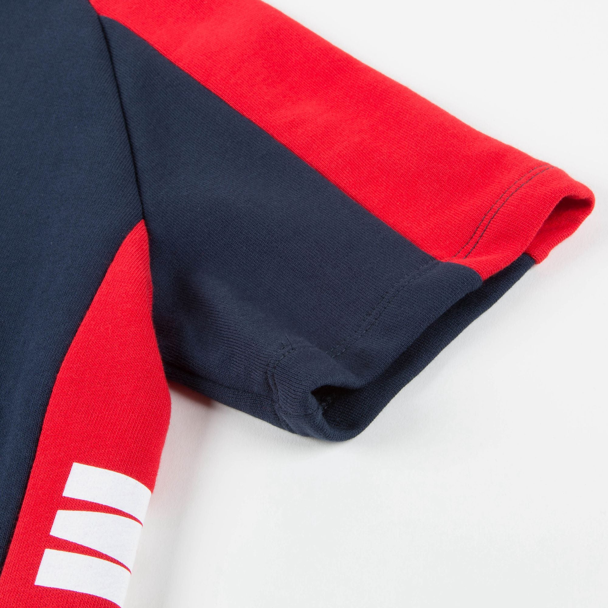 Boys Blue Rosso Cotton Fleece T-Shirt