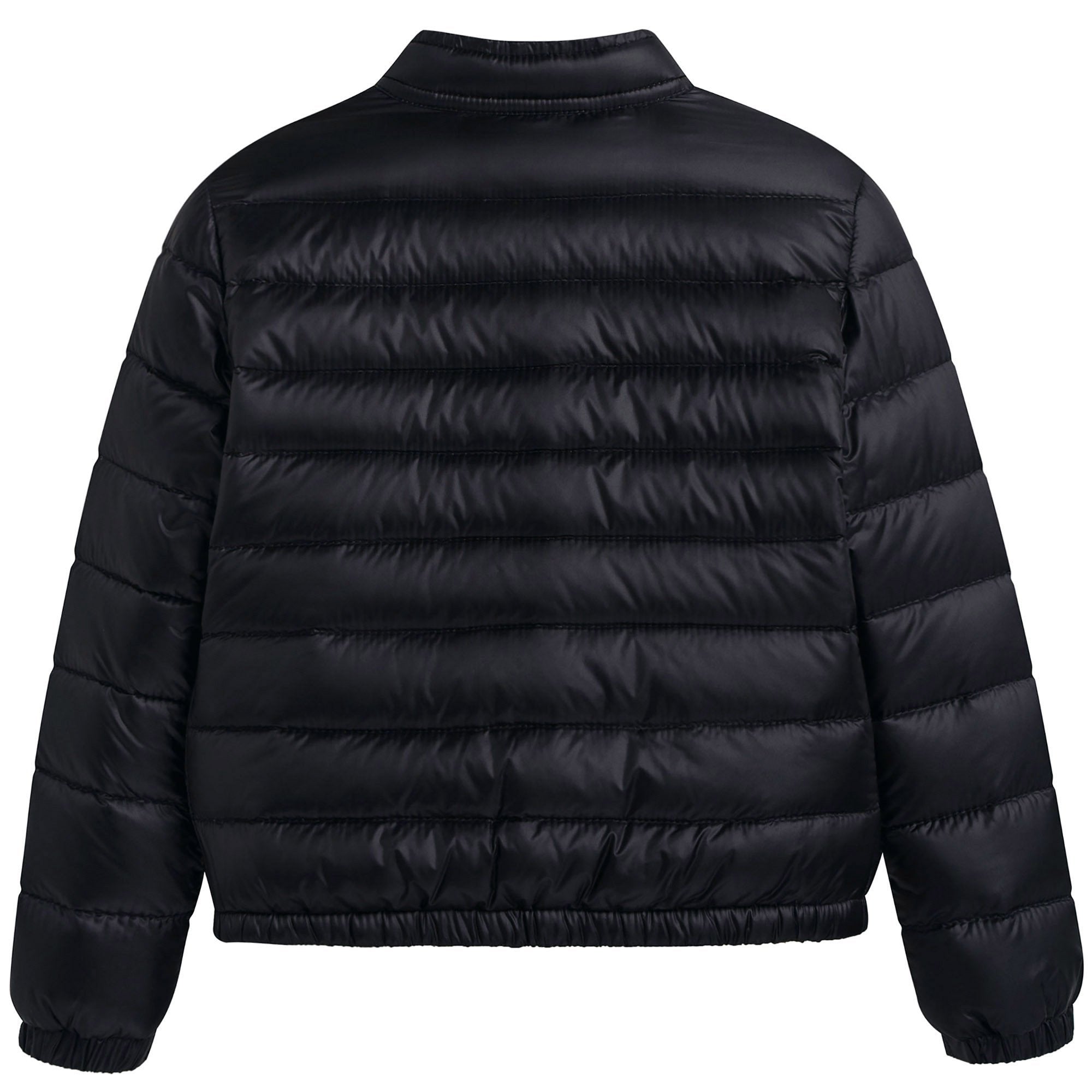 Boys Black "LANS" Padded Down Jacket