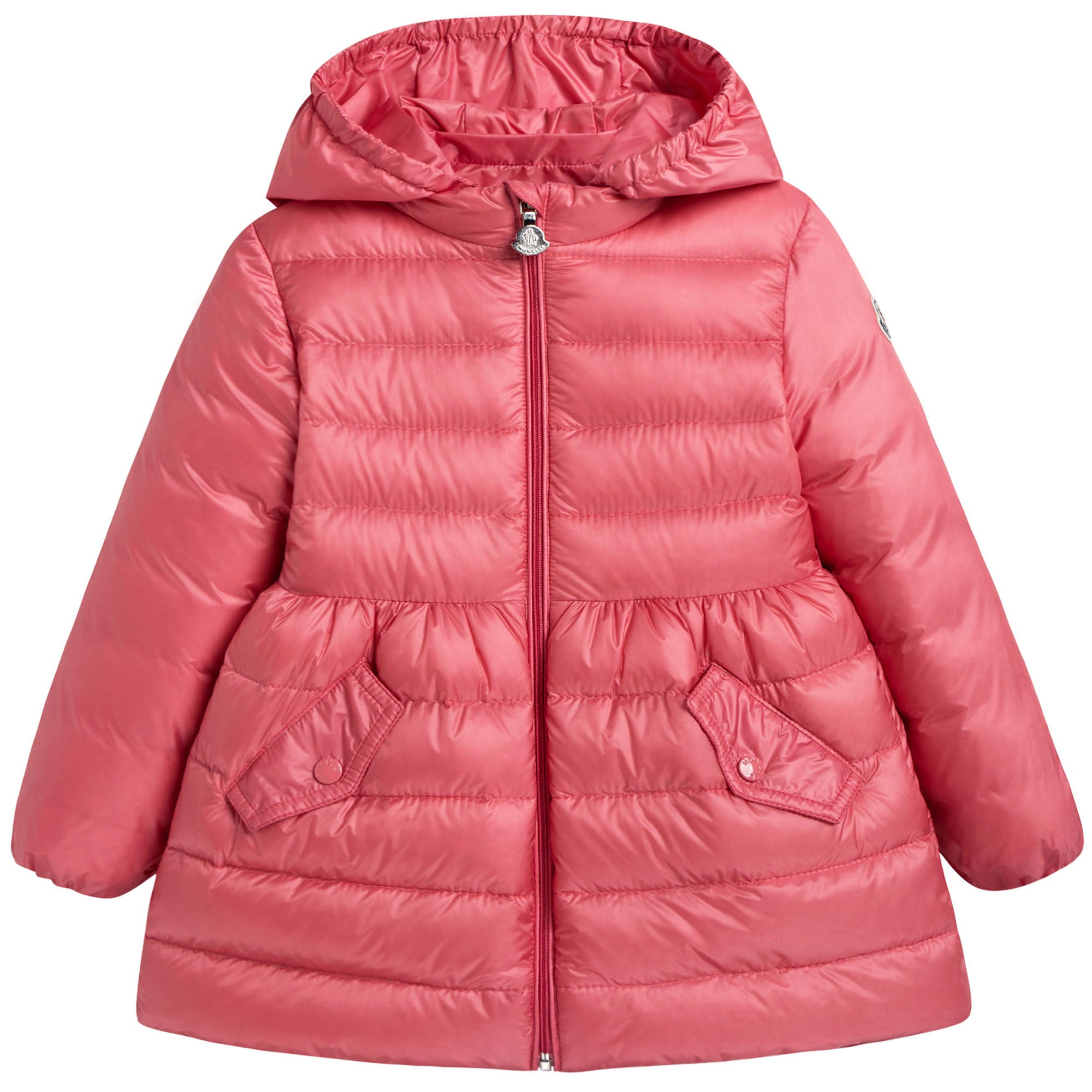 Baby Girls Pink 'Esme' Down Padded Coat