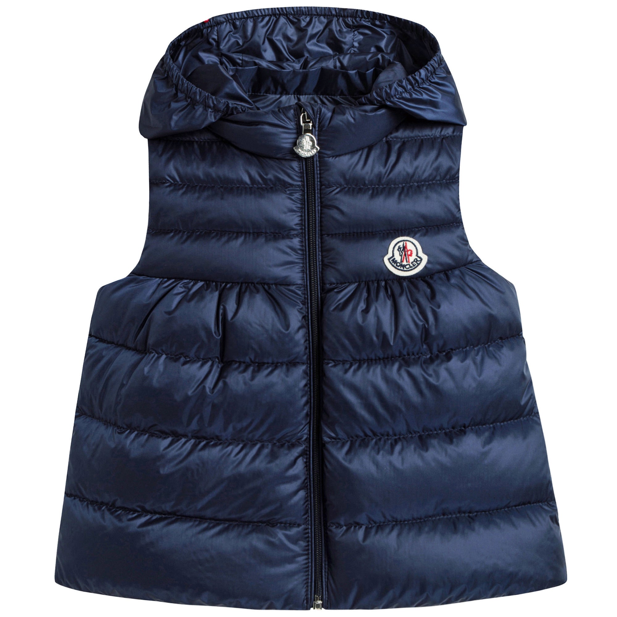 Baby Girls Navy Blue 'New Suzette' Down Padded Gilet