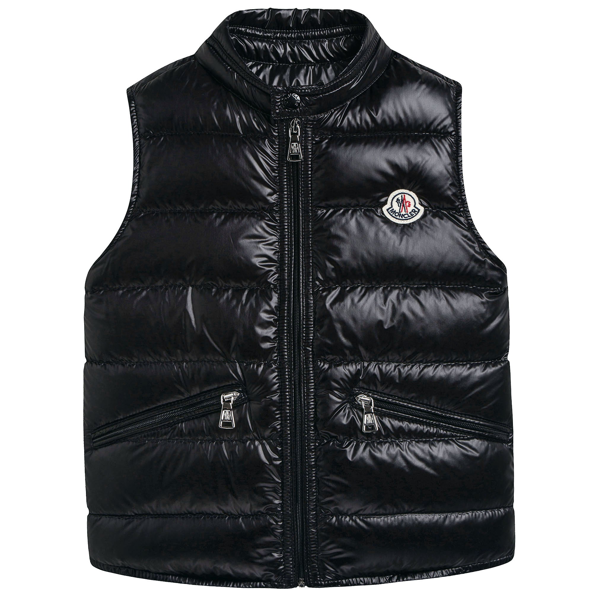 Boys Black 'Gui' Down Padded Gilet