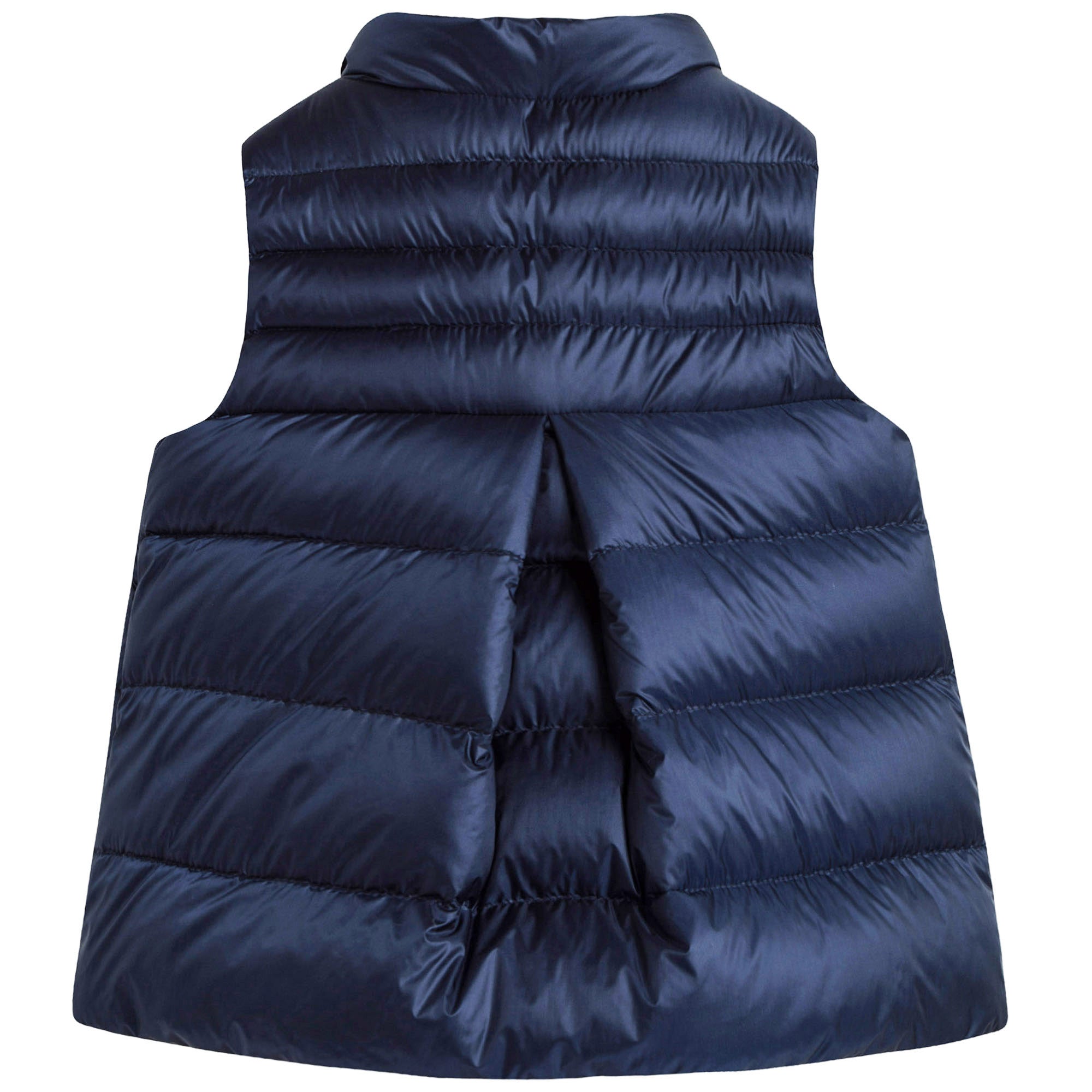 Baby Girls Navy Blue 'New Suzette' Down Padded Gilet